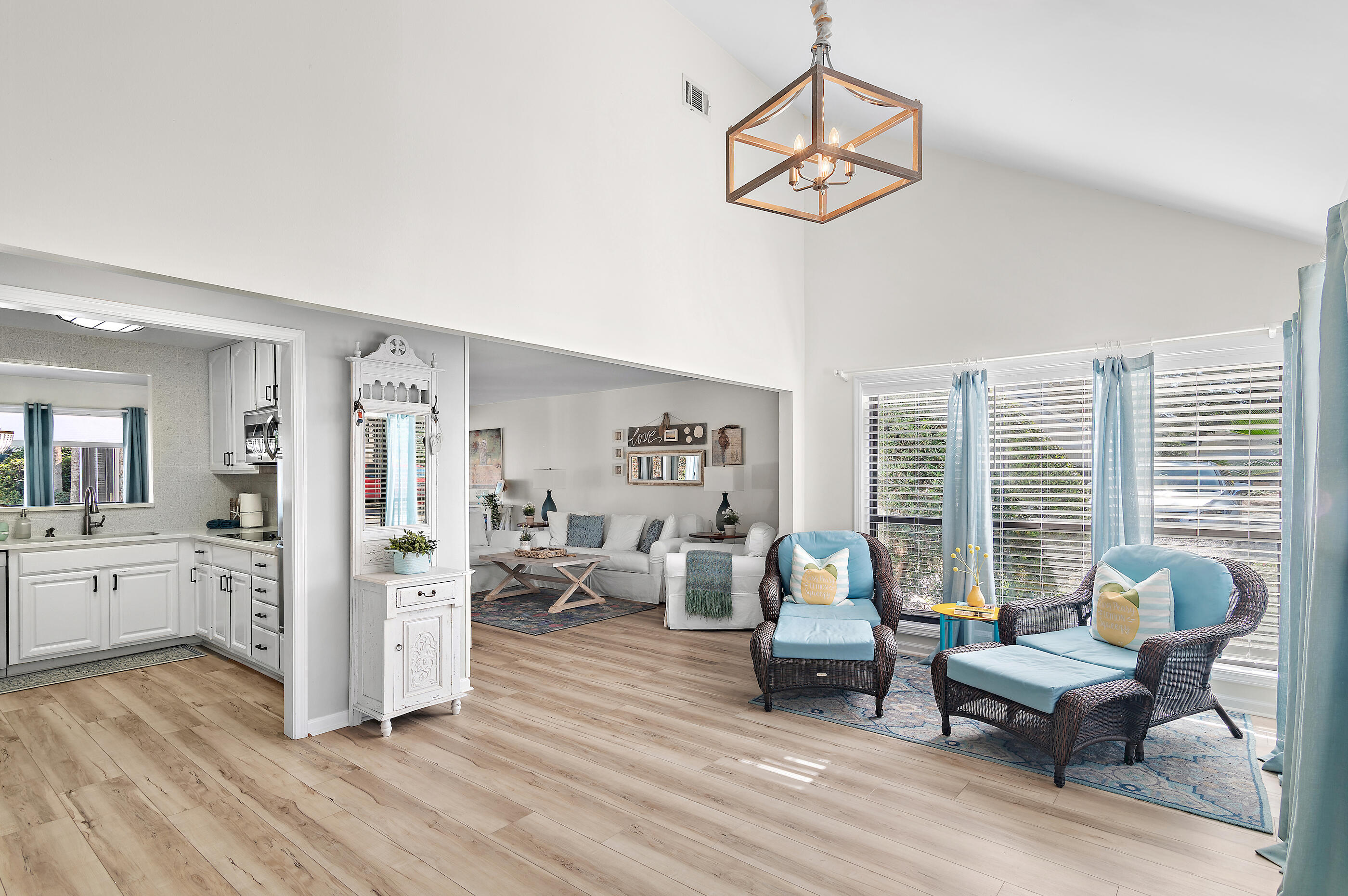 Morning coffee, golf cart to the beach (1.3 mi), lunch at Grand Blvd (1.5 mi), and sunset near the marina--this is everyday life at this home in Sandestin Golf and Beach Resort®. Set in a quiet, low-maintenance location, this furnished spacious home offers the perfect balance of peaceful living and access to everything that makes Sandestin® special--golf, tennis, pickleball, dining, shopping, and entertainment--all just minutes away by golf cart. With Sacred Heart Hospital only 2.3 miles away, convenience meets coastal living. The home has been lovingly maintained and successfully operated as a vacation rental with a loyal, repeat guest base. Whether you're looking for a personal getaway, full-time home, or investment property, this one adapts to your lifestyle with ease.