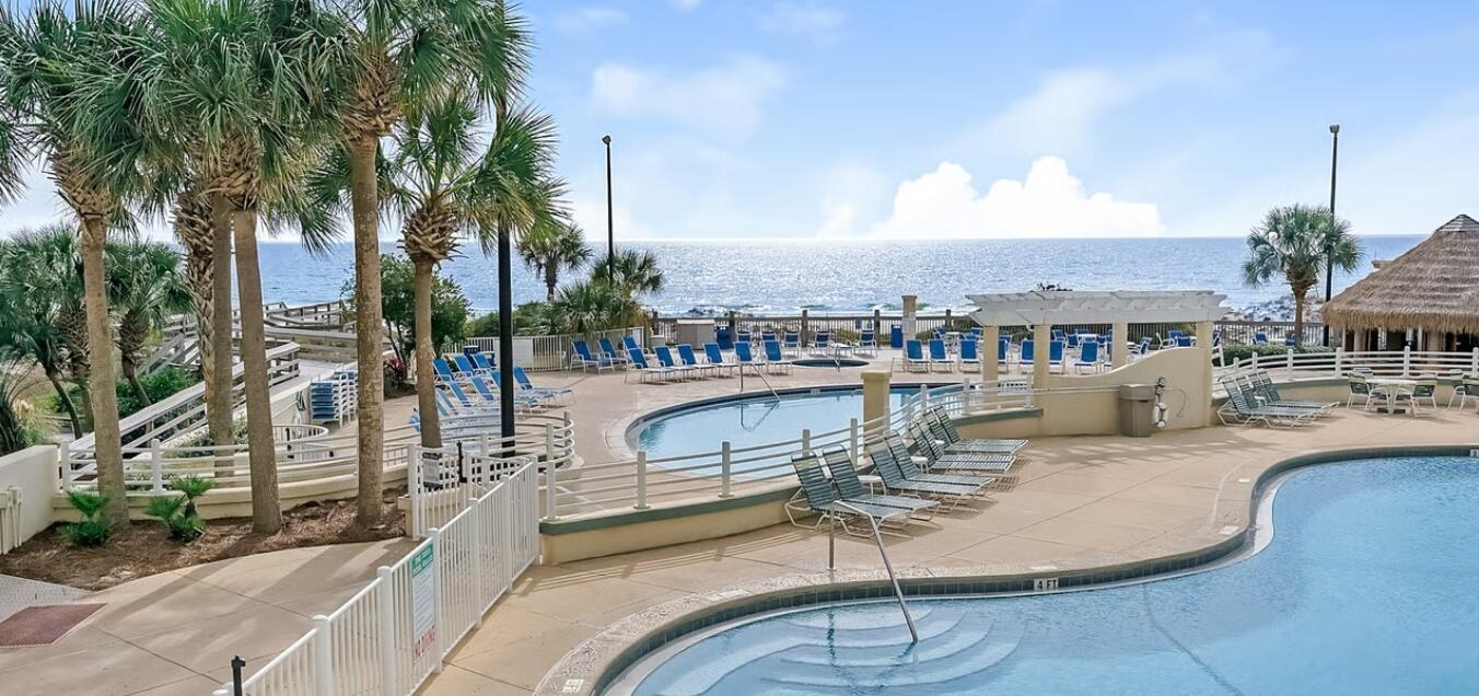 Experience coastal luxury at Beach Manor, located within the gated TOPS'L Beach & Racquet Resort in Miramar Beach. Just steps from the sugar-white sands and emerald waters of the Gulf of Mexico, this property offers the perfect blend of relaxation, convenience, and resort-style living.

Beach Manor is positioned directly along the shoreline and offers easy beach access, a Gulf-front pool, covered parking, grilling areas, and outdoor showers. Surrounded by lush landscaping and adjacent to the natural beauty of Topsail Hill Preserve State Park, the setting feels peaceful and private while remaining close to everything the Emerald Coast has to offer.

Enjoy quick access to Grand Boulevard, Baytowne Wharf, Sandestin, Silver Sands Premium Outlets, championship golf, dining, shopping, and entertainment. Whether used as a primary residence, second home, or vacation rental, Beach Manor offers an exceptional opportunity to rent n one of Miramar Beach's most desirable beachfront resort communities.
