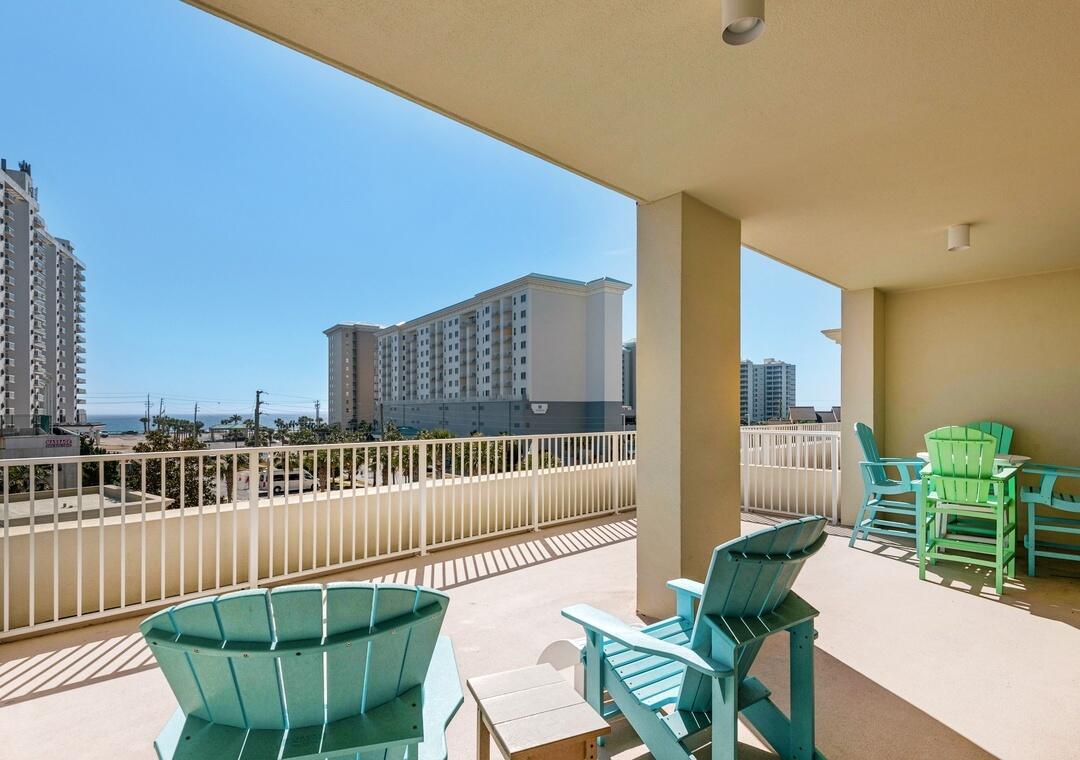 Luxury Gulf-View Residence with the Largest Balcony in Ariel Dunes and Seascape Resort! 2 bedroom + oversized full bunk room! Sleeps like a 3 bedroom at the price of a 2 bedroom!

Experience elevated coastal living from one of the most desirable residences within the privately gated Seascape Resort. Boasting the largest balcony in Ariel Dunes, this extraordinary luxury condominium offers breathtaking Gulf views, exceptional outdoor living, and exclusive access to over 2,000 feet of sugar-white private beach.

Completely updated and designed to impress, this stunning residence showcases beautiful luxury flooring, endless granite countertops, stainless steel appliances, a custom designer backsplash, and an open-concept floor plan that seamlessly blends elegance with comfort. Floor-to-ceiling glass invites the Gulf's natural beauty indoors while filling the living spaces with abundant natural light.

The expansive covered balcony is truly the centerpiece of this home--offering unmatched outdoor living space that's perfect for sunrise coffee, sunset cocktails, entertaining guests, or simply taking in panoramic views of the emerald waters. No other balcony in Ariel Dunes compares.

The luxurious primary suite is its own private retreat, featuring direct balcony access, spectacular Gulf views, a spa-inspired ensuite bath with a soaking tub, separate walk-in shower, and dual vanities.  Guests will enjoy a spacious queen suite overlooking the championship golf course, while the custom bunk room creates the perfect space for family and vacation guests. Whether you're searching for a luxury second home or an exceptional vacation rental investment, this turnkey residence checks every box.

Resort Highlights
Largest balcony in Ariel Dunes
Sweeping Gulf views from the living room and primary suite
Gated Seascape Resort with over 2,000 feet of private deeded beach access
Beautifully updated with luxury flooring, granite countertops, stainless steel appliances, and designer backsplash
Two resort-style pools, including a 12,000-square-foot oasis with a zero-entry design and children's splash fountain
State-of-the-art fitness center
On-site Cabana Café
Championship 18-hole golf course
Tennis courts, pickleball, bike rentals, and watersports
Walking distance to the beach
Minutes from Silver Sands Premium Outlets, Grand Boulevard, and the vibrant Seascape Towne Centre featuring restaurants, shopping, entertainment, live music, ropes course, arcade, and family attractions.

Perfectly positioned away from the highway, this residence offers the rare luxury of enjoying spectacular Gulf views without the constant traffic noise found in many beachfront communities. Here, you'll enjoy peaceful mornings, unforgettable sunsets, and the relaxed coastal lifestyle that makes the Emerald Coast one of the country's most sought-after destinations.

This is more than a beach condo--it's one of Ariel Dunes' most unique and desirable opportunities to own a luxury coastal retreat with unmatched outdoor living, resort amenities, and incredible rental potential.