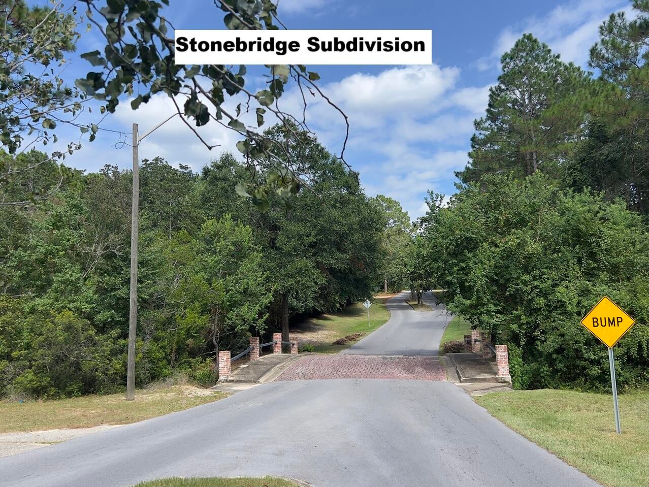Stongebridge Subdivision, West Old Mill Way, and Unincorporated County - Land