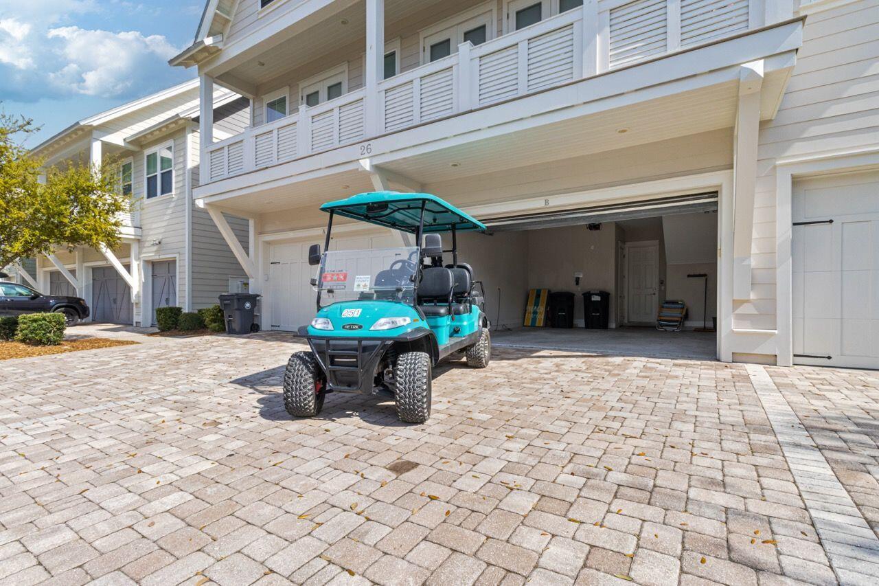 26 MILESTONE DR, UNIT B
Prominence on 30A | Fully Furnished | Golf Cart Included

Set in Prominence on 30A between Alys Beach and Seagrove, 26 Milestone Drive, Unit B offers the ease of a fully furnished townhome in one of 30A's most sought-after communities.

The open-concept main level brings the living, dining, and kitchen areas together in a way that makes everyday living and entertaining effortless. Upstairs, the bedrooms provide comfortable private spaces, while the fully furnished interior makes this a true turnkey opportunity from day one.

A private golf cart is included, making it easy to get around Prominence, head to The Big Chill, or make the short trip to the beach. Owners and guests also enjoy access to Prominence's resort-style pools and community green spaces.

Whether you're looking for a 30A getaway, a second home, or a property with rental potential, 26 Milestone Drive offers a combination of location, convenience, and turnkey ownership that makes enjoying 30A remarkably easy.