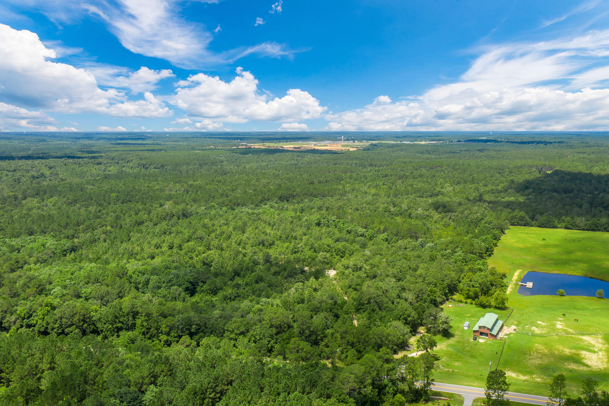 Just beyond the energy of 30A lies a place few ever experience. Held within the same family for almost half a century, this 220± acre north Walton County tract offers a rare opportunity to own a true piece of Old Florida. Untouched timber and a peaceful creek winding through create a setting that feels worlds away, yet the beaches, and both VPS and ECP airports, are only about an hour away. Whether as a private sporting retreat, family farm, or legacy estate, this property is the perfect inland complement to a coastal lifestyle. Opportunities like this are rare--and always worth the trip. Properties of this scale, character, and history are increasingly difficult to find, especially within such close proximity to the Emerald Coast. Carefully held for generations, this 220± acre tract represents a legacy offering where natural beauty and long-term potential converge.

The land itself is rich with mature, native timber and features a small creek that gently traverses the property, enhancing both its aesthetic appeal and recreational value. The landscape invites exploration, ideal for hunting, trail riding, hiking, or simply enjoying the quiet peace that defines true Old Florida.

For those who know and love the beaches of 30A, this property offers a compelling complement: a private inland escape where you can stretch out, entertain, and create a completely different lifestyle experience just a short drive away. Envision a thoughtfully designed family compound, a gentleman's farm, or a refined sporting retreat tailored to your vision.

With convenient access to the Gulf, and both VPS and Northwest Florida Beaches International Airport, yet far removed from the crowds, this is a rare opportunity to secure a lifetime landholding in one of Northwest Florida's most quietly desirable areas.