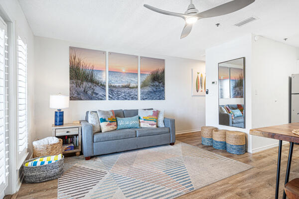 Cash flowing condo with tons of future bookings? YES PLEASE! 
BRING AN OFFER! 50K+ in rental! ASK FOR THE CASH FLOW SHEET! 
Designed to maximize rental demand, the condo comfortably sleeps up to 6 with a king bedroom, hallway bunks, and a new sleeper sofa. Recent upgrades include LVP flooring, granite countertops, a remodeled kitchen, in-unit washer/dryer, and fresh, modern décor--allowing a new owner to step in and start generating income from Day One! There are future bookings for buyer to have if they would like! COMES FULLY FURNISHED! MOTIVATED SELLER! TONS OF FUTURE BOOKINGS~ COME SEE IN PERSON! Enjoy beautiful Gulf views and stunning sunsets from the oversized balcony, a highly sought-after feature for short-term renters. Grand Caribbean West offers a heated pool, hot tub, grilling and picnic areas, and beach access directly across the street.

Located in the heart of Crystal Beach, this property provides quick access to Destin's top restaurants, shopping, and attractionsexactly what today's buyers and renters are looking for.

Turnkey. High-demand. Income-ready. COME SEE IN PERSON AND ASK FOR A CASH FLOW SHEET!