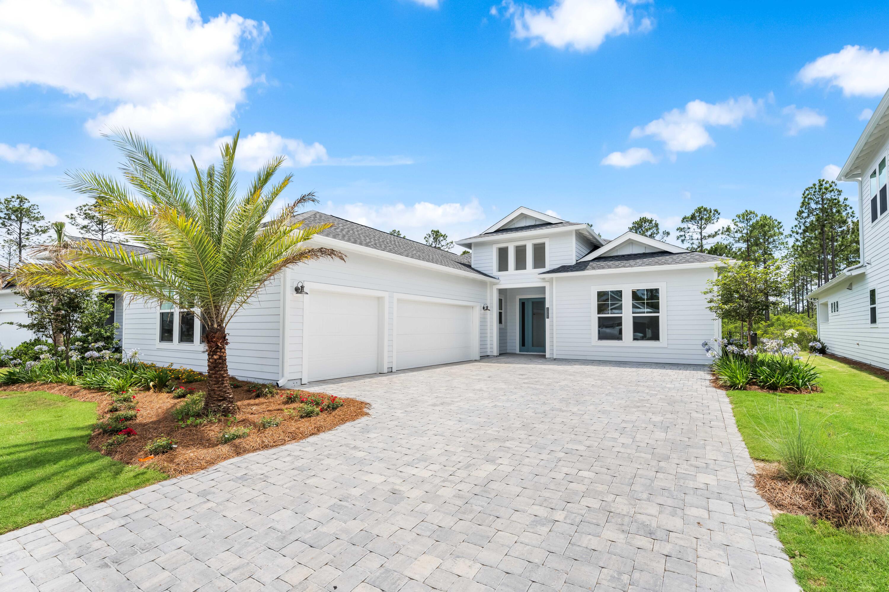 This stunning new build in Naturewalk at Watersound Origins features 3 bedrooms, 3 full bathrooms and a spacious den, plus a 3-car garage. Pristine finishes and upgrades throughout. A bifold back door opens fully to a pool & spa with forest and pond views. Available Oct. 1. 

Pets are allowed with weight/size restrictions and a pet-deposit.
