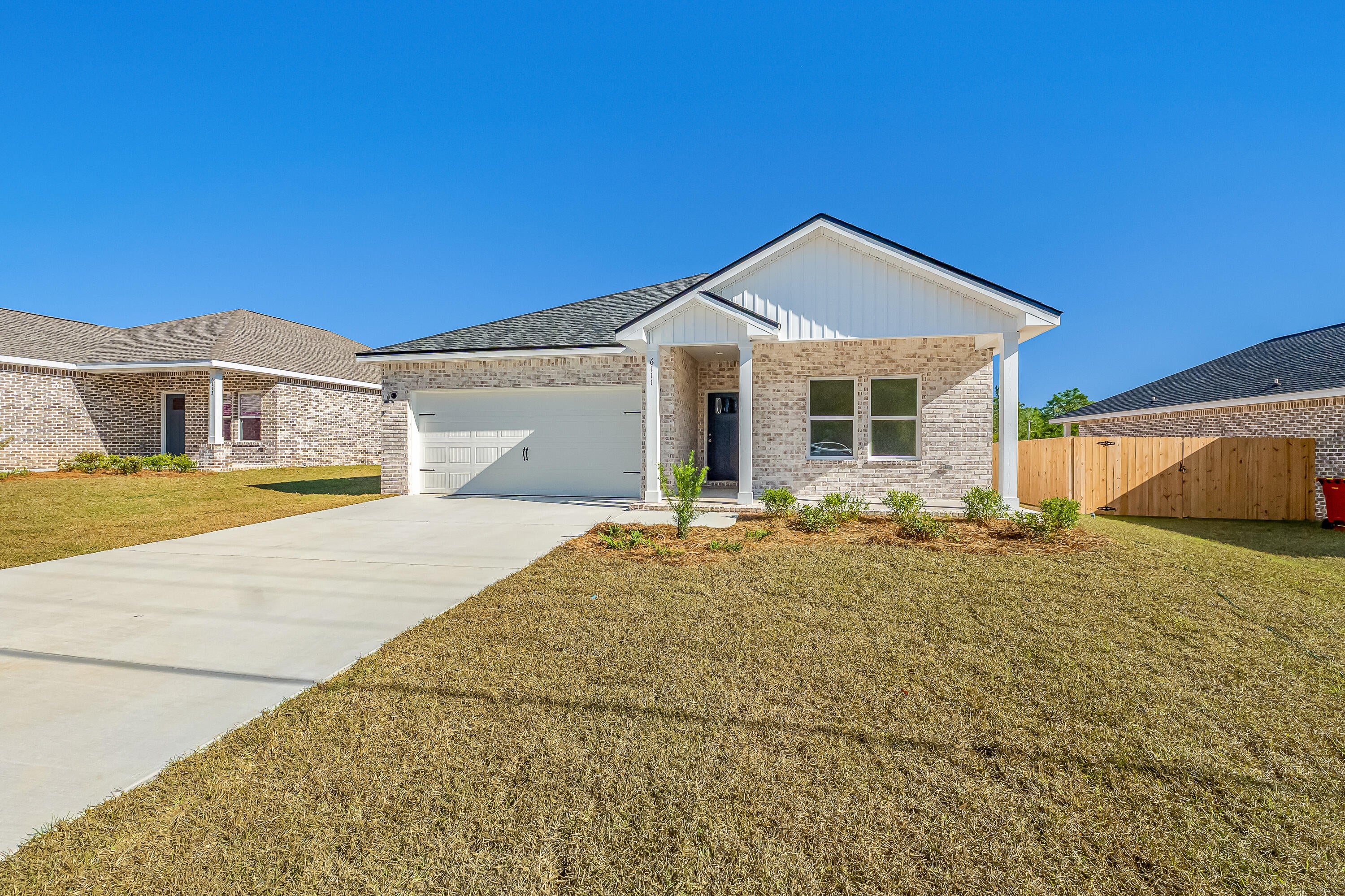 MAYBELL floor plan will be ready in late August and located in Barton's Bend S/D.  Seller/builder may contribute up to $10,000 towards buyers closing costs (call for details), all brick construction.  The homes in this new S/D have upgrades like Luxury Vinyl Plank flooring throughout, mate black hardware and fixtures, sprinkler system, tile shower in owner's bath.  One beautiful street with street lighting and underground utilities.