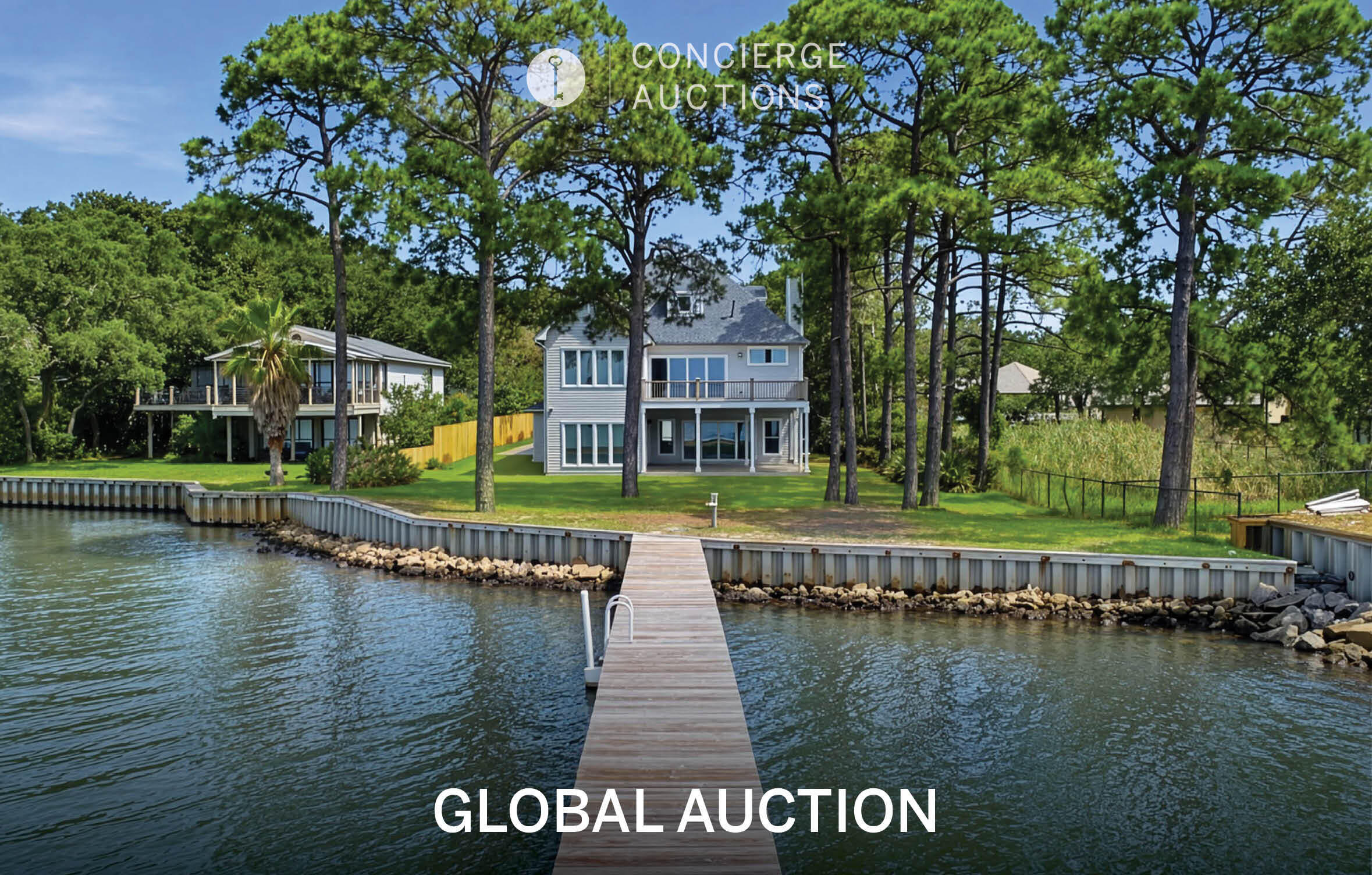AUCTION: Bidder registration deadline: 30th September. Starting bids expected between $1.5M-$2.75M

Waterfront elegance defines this fully renovated bayfront estate, tucked behind a private gated entrance along nearly an acre of Choctawhatchee Bay frontage. Mature trees frame the property, creating a secluded sanctuary just minutes from Destin's beaches, dining, and entertainment. A private dock and expansive two-level deck extend the living space toward the water, framing sweeping bay views and vivid sunsets. Boating to Crab Island, waterfront dining at Destin Harbor, and fishing from a private dock become part of everyday life. A detached three-car garage offers space for vehicles, golf carts, and water toys, while the absence of an HOA ensures complete freedom to enjoy this rare slice of the Emerald Coast.