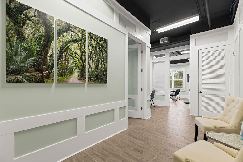 Rare office space on west end of 30a in Blue Mountain Beach. Located on the second flood of Redfish Village. Owner gets access to the community amenities like the private beach, pools, owners lounge, etc.