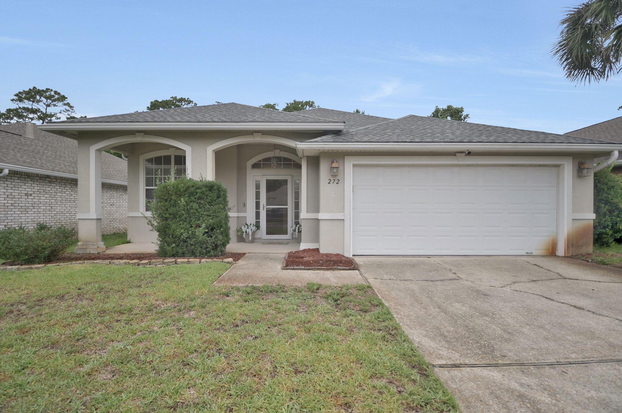 Welcome to Tecumseh Lane in the desirable gated Cobia Bay community of Mary Esther. Property is 3 miles from Hurlburt Field main gate and 15 minutes to the white sandy beaches of Navarre! Offering 4 bedrooms, 2 bathrooms, and 1,871 sq ft of living space, this home features a split floor plan, spacious primary suite, granite countertops, plenty of cabinet space, and a large screened in relaxing patio. Conveniently located between Fort Walton and Navarre, it's an easy drive to enjoy so much the area has to offer. Schedule your showing today!