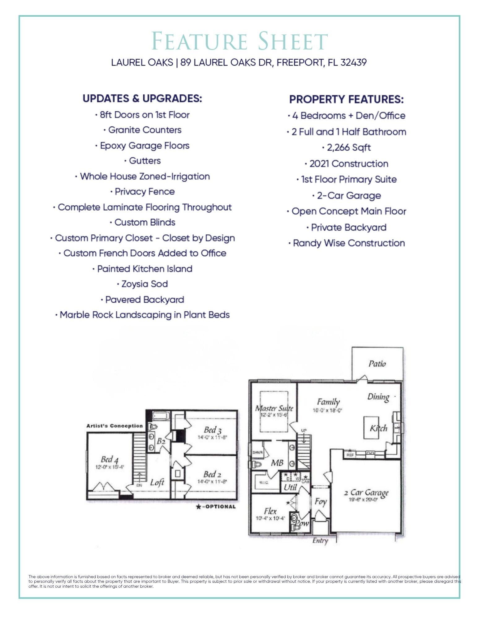 LAUREL OAKS S/D - Residential Lease