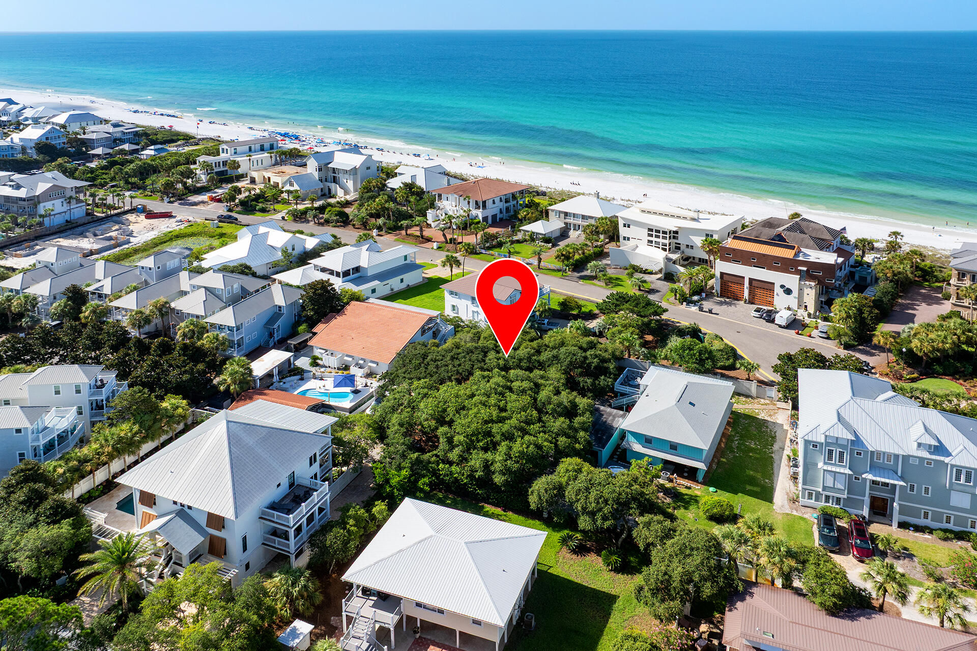 Rare opportunity to own one of the few remaining vacant homesites south of 30A with direct access to the  beach! Whether you're envisioning your dream coastal retreat or a high-performing vacation rental, this exceptional property offers the perfect setting.

Nestled on charming Vail Lane in the heart of Dune Allen, this homesite captures the timeless appeal of ''Old 30A,'' where quiet streets and a limited number of homes create a peaceful, highly sought-after neighborhood.

Ideal homesite offering Gulf views beginning at approximately 35 feet and expanding through 45+ feet allowing for a coastal residence with impressive views from multiple living levels. 

Future owners of this lot and their guests may enjoy the convenience of direct beach access, an extraordinary amenity. More information about the direct beach access can be found in the Documents section.

Please note that the owners recently completed an approved lot line adjustment, resulting in new dimensions of 65' x 100' (.15 acres). See the ''Lot Shift Approval'' document in the Documents section for additional information.

Showing Information: Visitors touring the property will not have access to the private beach. Beach access may only be provided when accompanied by the listing agent.