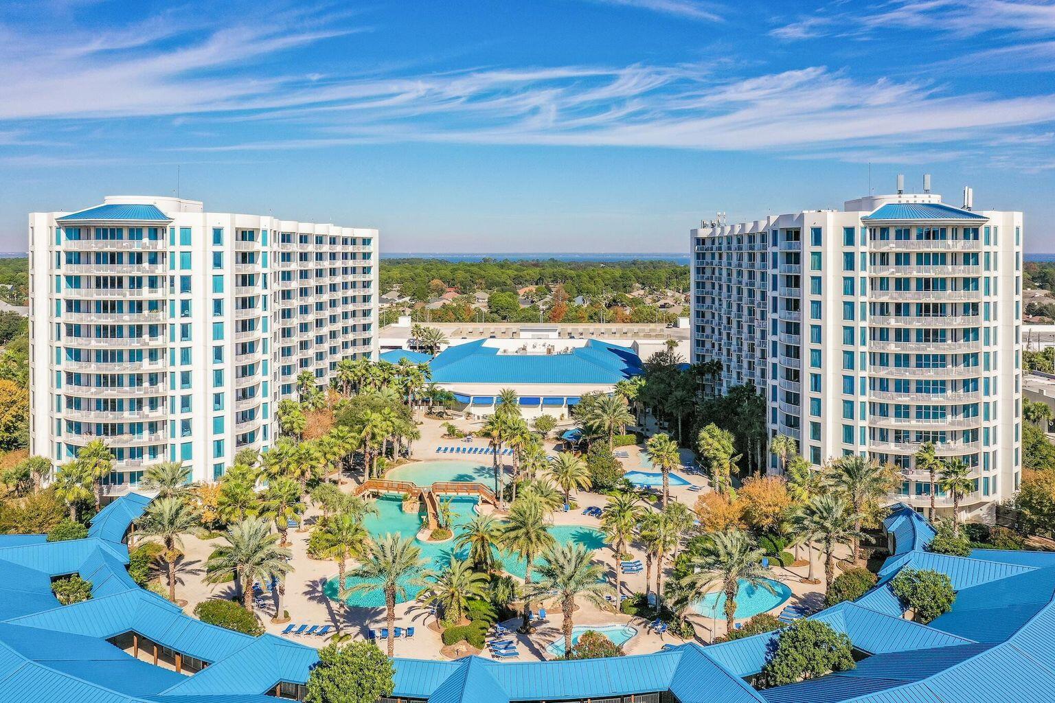 Over 57k in Vacation rentals booked in 2026.  Imagine waking up every morning to sweeping, panoramic views of the Gulf and the dazzling Destin skyline. This 11th-floor gem offers with over 1100 sqft  ,two bedroom two full baths. Turn key. Picture yourself lounging on the spacious balcony, sipping your morning coffee as boats glide across the emerald waters or unwinding with a private sunset.
The thoughtfully designed space is fully furnished and brimming with upscale touches--recessed lighting, stainless steel appliances and serene coastal decor that perfectly complements the beachside vibe. And with all utilities, including electricity, covered by the HOA dues, you can focus on what matters most: living in the moment. Now with the on location Blue Lagoon restaurant and poolside bar. Not to mention dining delivery will pamper your needs. Step outside, and you'll find resort-style amenities that feel like an endless vacation. Dive into the stunning 11,000 sq. ft. lagoon pool, relax in the heated pool. Stay active with tennis, pickleball, basketball, or a workout at the state-of-the-art fitness center. When it's time to kick back, grab a drink at the tiki bar, savor a meal at the onsite restaurant, or grab a coffee to fuel another day of adventure. Seasonal beach shuttles make it effortless to reach the sugar-white sands or explore Destin's vibrant HarborWalk Village for shopping, dining, and entertainment.
With every detail designed to deliver relaxation and luxury, this condo invites you to embrace the best of the beachside lifestyle whether it's your personal sanctuary, a vacation retreat, or a high-performing rental property with 66k in booking YTD. The only thing missing is you.