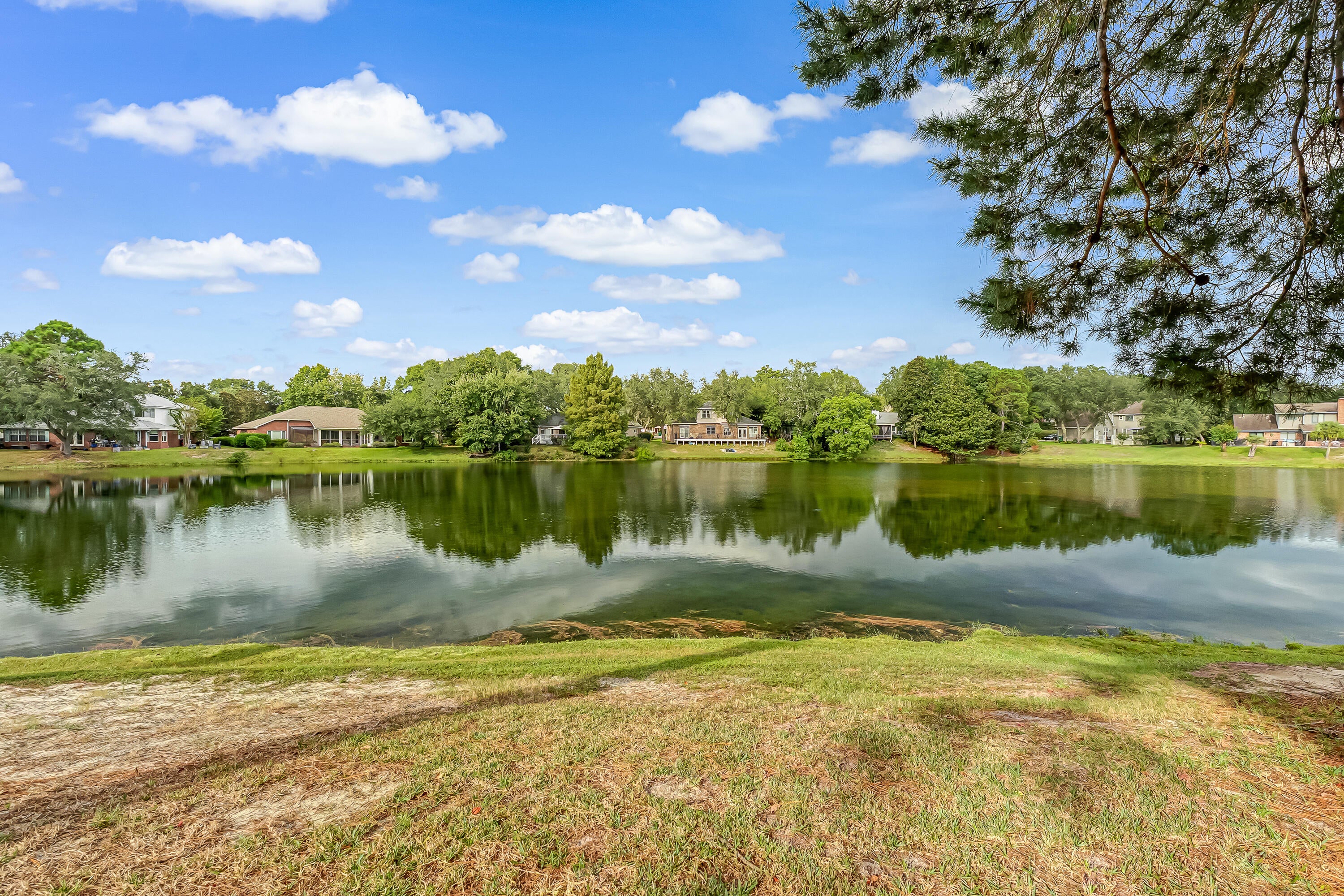 Welcome to this spacious second-floor condo nestled in the heart of Bluewater Bay! Featuring three bedrooms and two full baths, this inviting home offers a serene setting with beautiful lake views and abundant natural light throughout.
The kitchen is equipped with stainless steel appliances and a stackable washer and dryer for convenience. Enjoy the comfort of plush carpeting, ceiling fans, and an open living area that flows seamlessly to a covered patio with three sliding glass doors--perfect for relaxing or entertaining.
The large primary suite includes a generous vanity area, dual sinks, and a tub/shower combo. A versatile office or flex space adds functionality with its ceiling fan and skylight, creating a bright and airy work-from-home environment.
With ample storage and access to Bluewater Bay's amenities including walking trails and a marina, this condo offers the perfect blend of comfort, convenience, and coastal living. Pets considered with application. Contact us today for a showing!