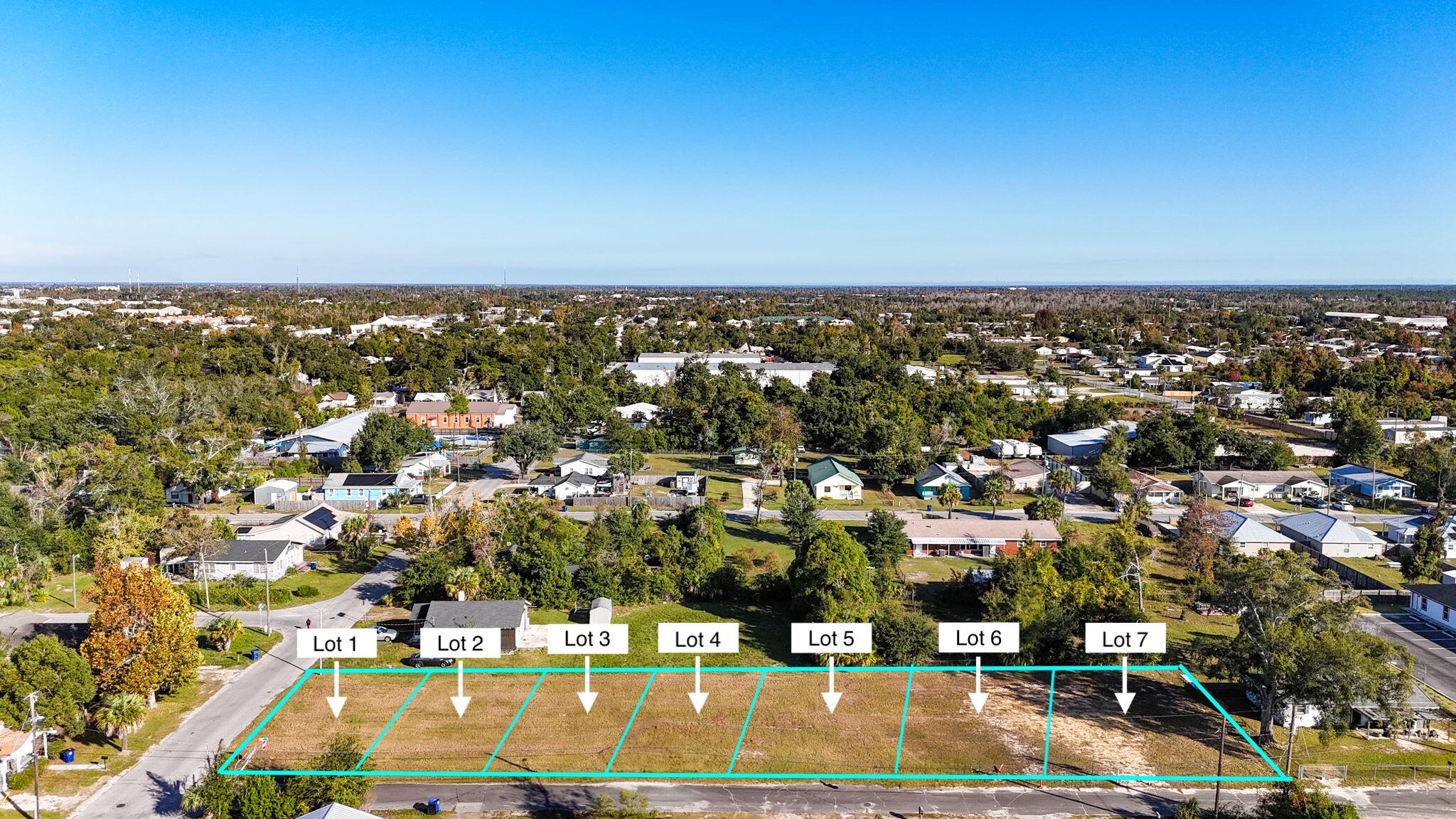 Prime investment opportunity: six cleared and buildable lots ready for immediate development. This 30,000-sqft parcel offers a 100-ft depth and an impressive 300-ft frontage, allowing six individual 50' x 100' lots. The property is already rezoned, and the city confirms no subdivision conversion is required—simply install a front culvert for drainage. With local homes recently selling around $255K and build costs for a 1,200-sqft home averaging $110K-$130K, each project offers strong equity and compelling ROI. Multiply that potential by six and the profit becomes undeniable. The land also supports alternative strategies, including three duplexes for long-term cash flow or resale. Don't miss this versatile, high-return opportunity.