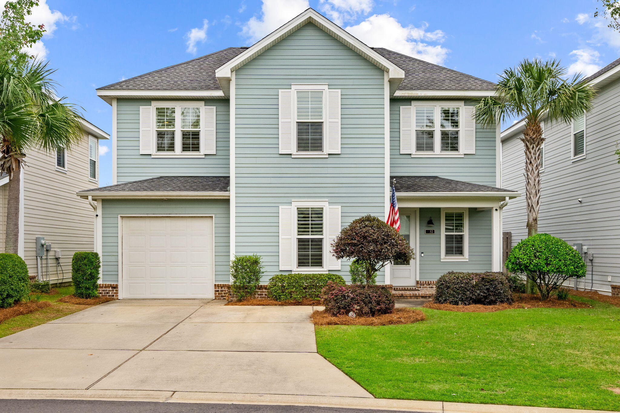 Available now at 52 Chapman St in the desirable Church Street Village community of Santa Rosa Beach!
This 4-bedroom, 3.5-bath home offers the perfect blend of comfort, convenience, and coastal style in the heart of 30A living.
The spacious floor plan features a first-floor primary suite, plus a second upstairs master with a private ensuite -- ideal for guests or multi-generational living. Upstairs also includes a versatile bonus area perfect for a second living room, office, playroom, or hangout space. This was the former MODEL HOME for the builder, featuring upgrades galore! Luxury vinyl plank flooring throughout, quartz countertops, coastal-inspired fixtures, plantation shutters, and thoughtful upgrades throughout the home. Breakfast bar seats three comfortably & has a touch of Wainscoting. Washer and dryer are included for added convenience.
Step outside to a fenced backyard with a private gate providing direct access to neighborhood amenities including the community pool, playground, fitness center, and dog parks. Landscaping is included, making outdoor living easy and low maintenance.Located in the center of Santa Rosa Beach, you're just minutes from the white sand beaches of 30A, local restaurants, shopping, boutique cafes, state parks, and entertainment. Enjoy quick access to favorites like Grayton Beach State Park, Seaside, and Blue Mountain Beach. A Rental Application Fee of $70 for each applicant will be collected to initiate a credit screening and criminal background check as part of the application evaluation process. Beach Sunsets Inc charges a Tenant fee of $25 per month payable with rent. Renter's Insurance is required; Option available for $11.95 per month. Pet Security Deposits are $500 PER PET and refundable if there is no damage at lease end. Pet Rent is $25 PER PET per month. At lease execution, security deposit(s), pet security deposit(s), and any lease required prepaid rent are due and payable. Your first rent payment is made the day you move in and due the 1st to 5th of each month thereafter.