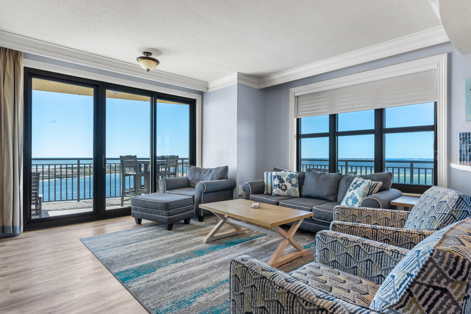Over $107k in rental revenue in 2025! Experience coastal living at its finest in this fully renovated 4-bedroom, 4-bathroom condo at Emerald Grande at HarborWalk Village. Boasting modern upgrades throughout, this spacious retreat offers unobstructed, panoramic views of Destin Harbor, East Pass, the Gulf of Mexico, and the vibrant waters of Crab Island. Perfectly situated for vacation rentals, this turnkey property combines elegance and comfort with upscale finishes, an open floor plan, and large windows that fill the space with natural light. Enjoy resort-style amenities, world-class dining, and the convenience of being steps away from Destin's best attractions. Whether you're looking for a personal paradise or a lucrative investment opportunity, this condo delivers it all. Don't miss your chance to own a slice of paradise!