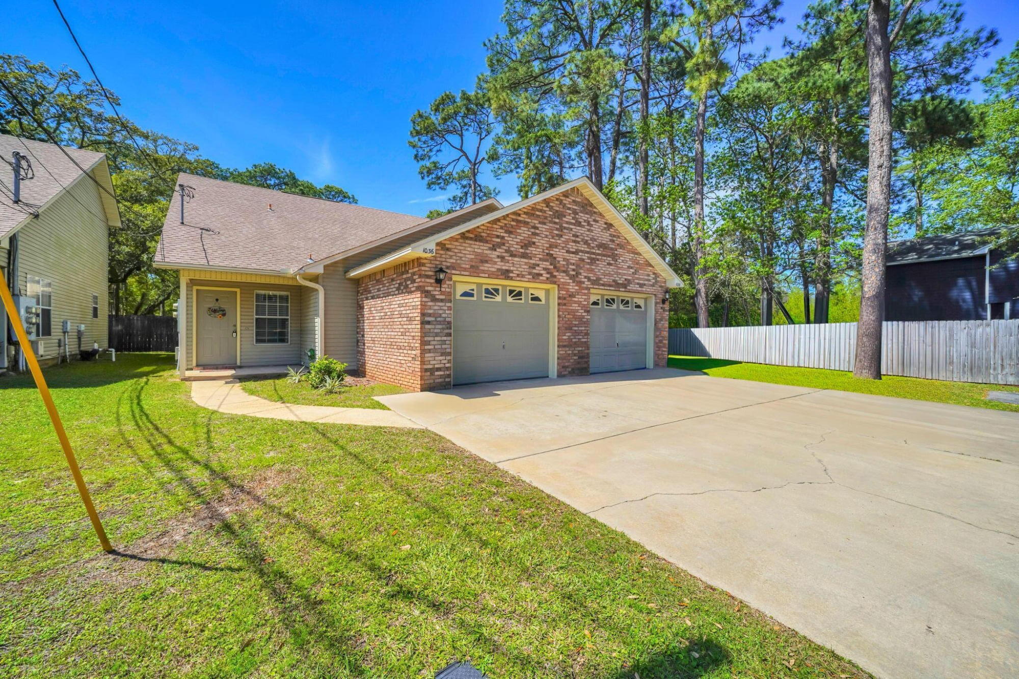 Discover this rare gem-a beautifully updated 3-bedroom, 2-bath duplex style T/H with garage tucked away in a quiet neighborhood with no through traffic, offering privacy and peace of mind. Recently renovated interior featuring granite countertops, stainless steel appliances and LVP flooring in the main living areas. Fresh paint throughout as well as brand-new carpet in all bedrooms. The primary bedroom is located on the first floor with direct access to a full bath. Upstairs you'll find two additional bedrooms and another full bath. A new water heater was installed in March 2026 and the roof was replaced in 2018. Enjoy low maintenance living with an owners association that takes care of lawn care, sprinkler systems, fencing, community lighting, termite inspections, and asphalt maintenance