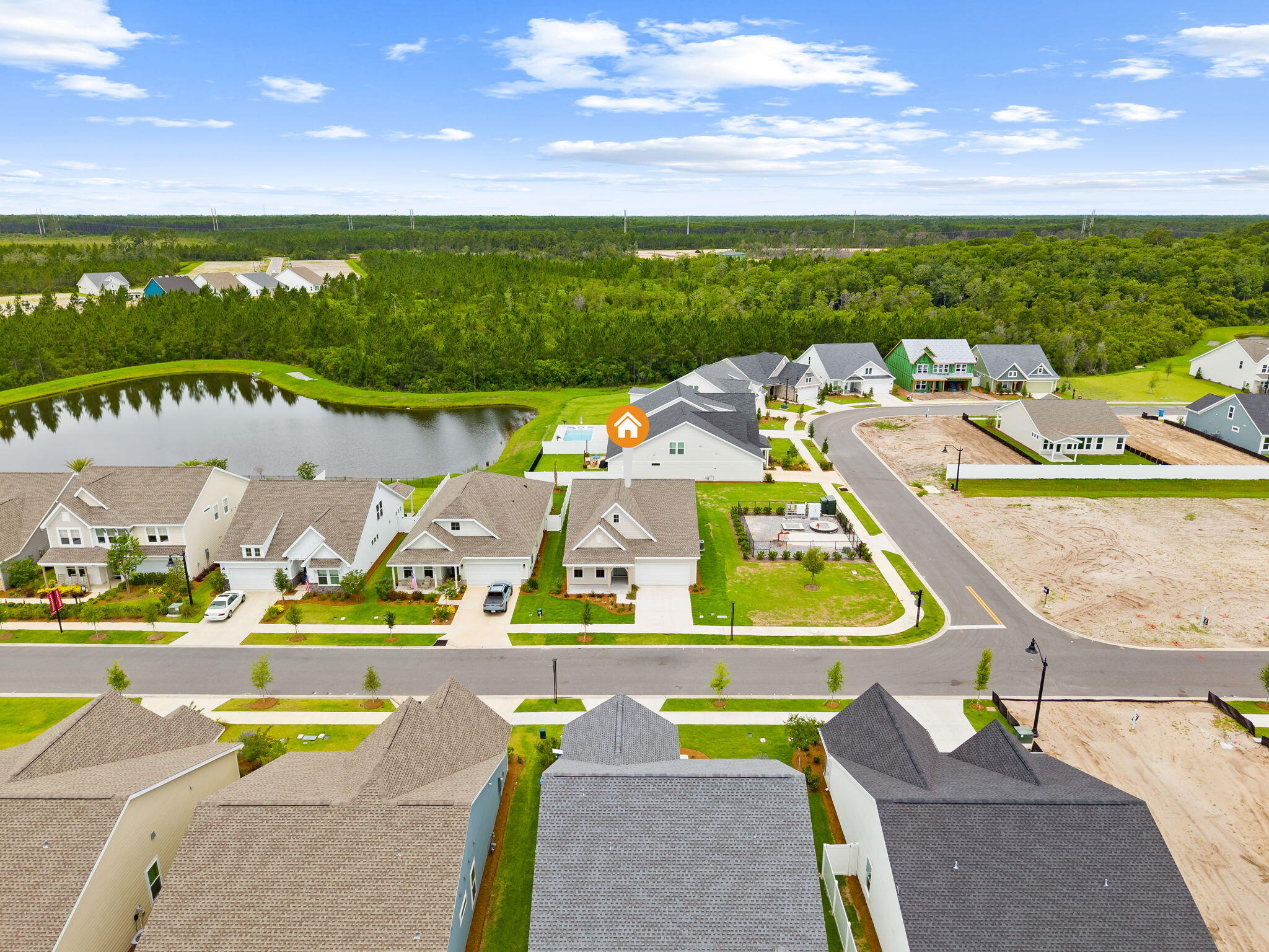Salt grass at ward creek - Residential