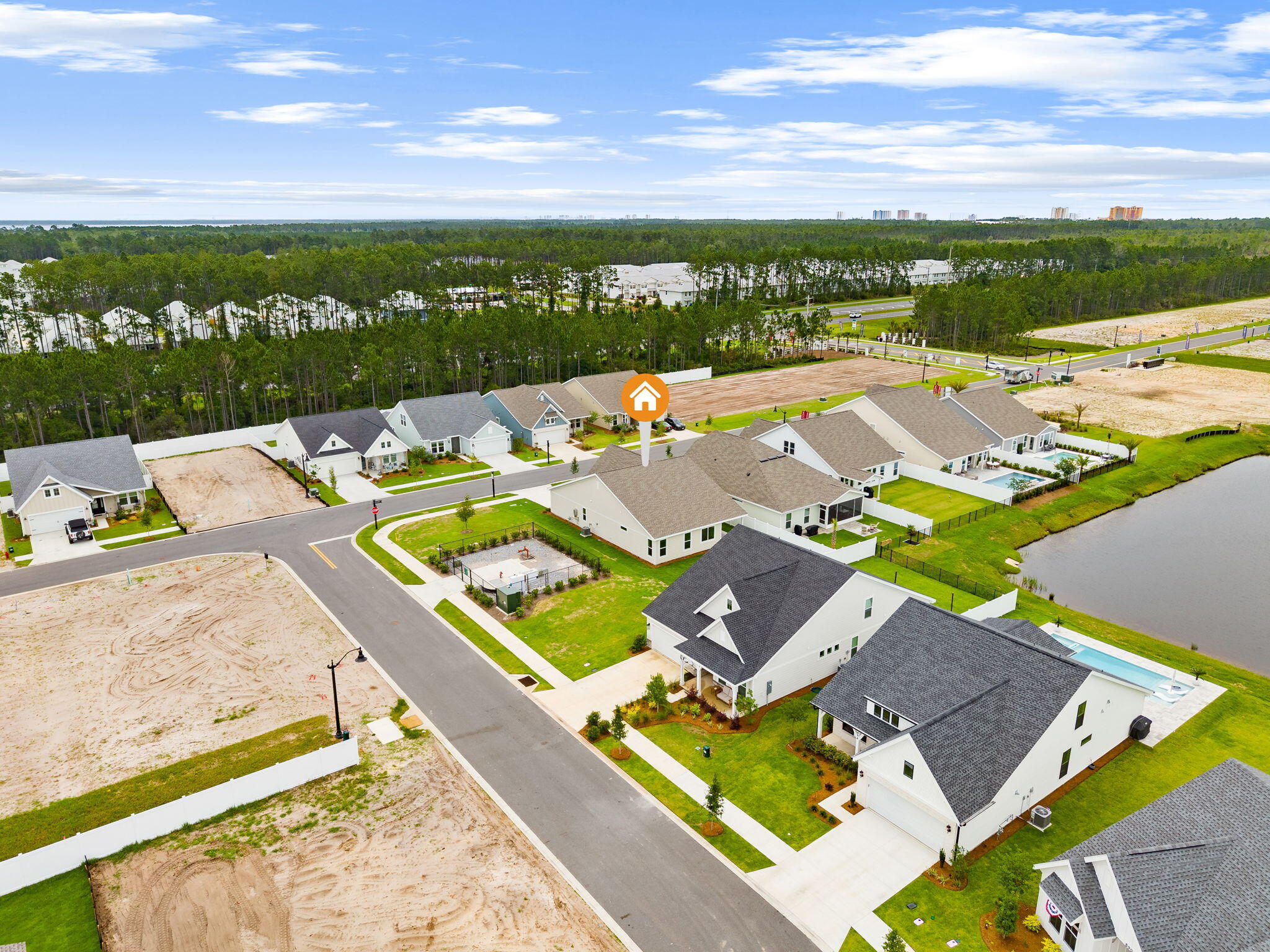 Salt grass at ward creek - Residential