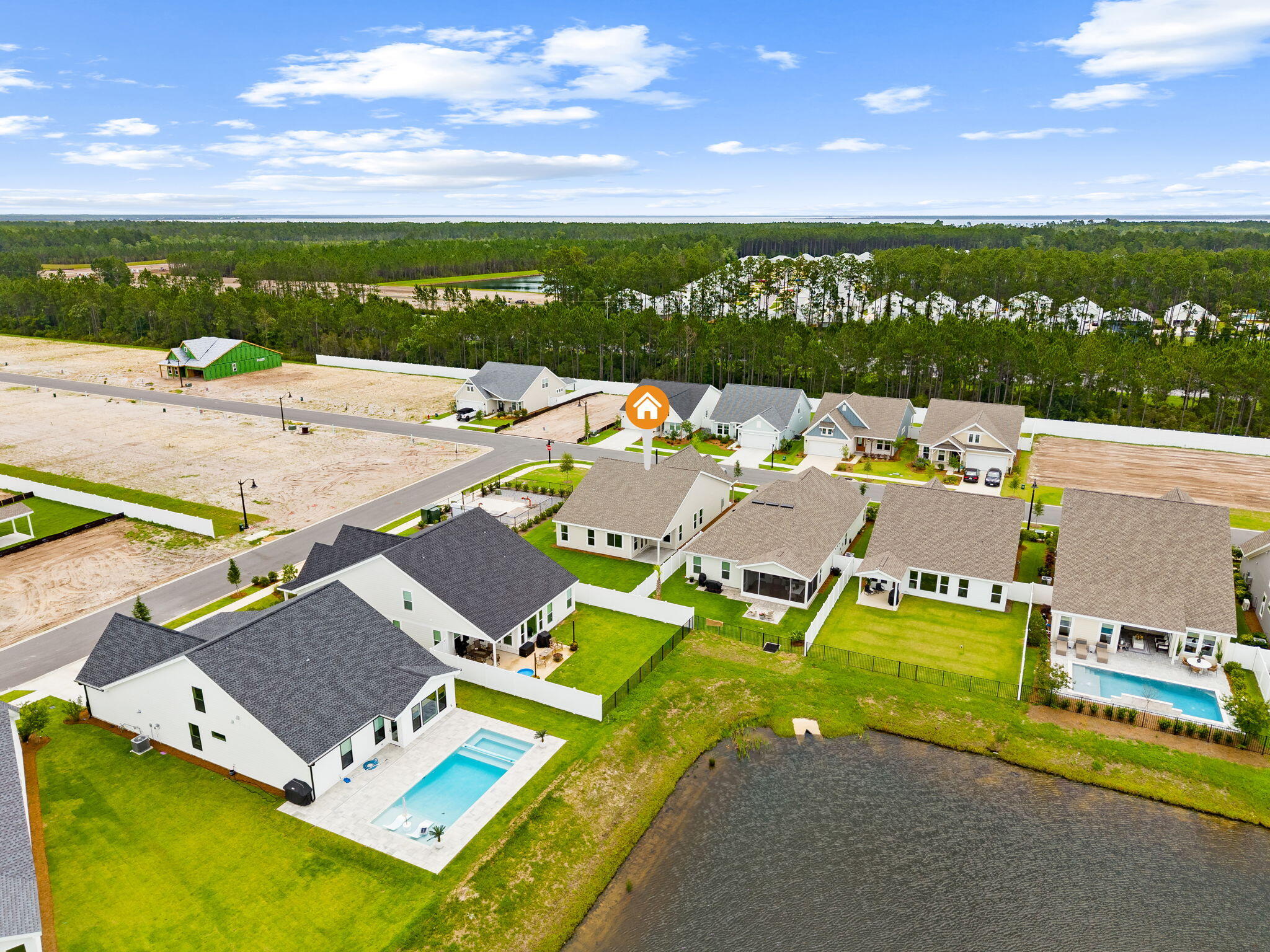 Salt grass at ward creek - Residential