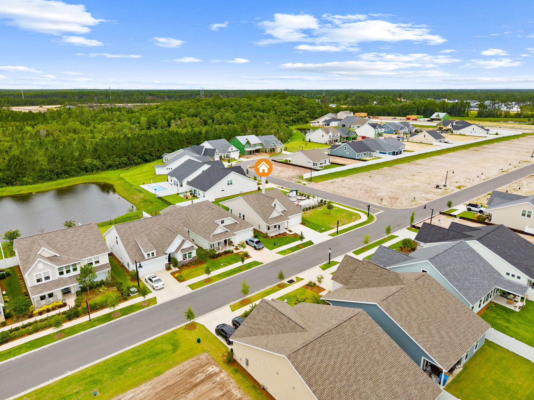 Salt grass at ward creek - Residential