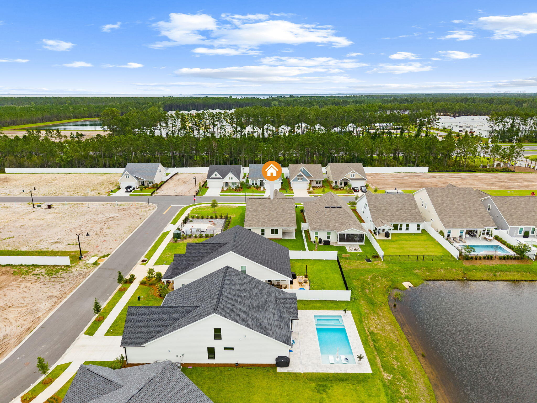 Salt grass at ward creek - Residential