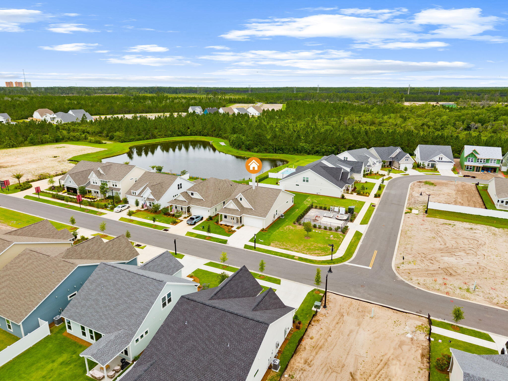 Salt grass at ward creek - Residential