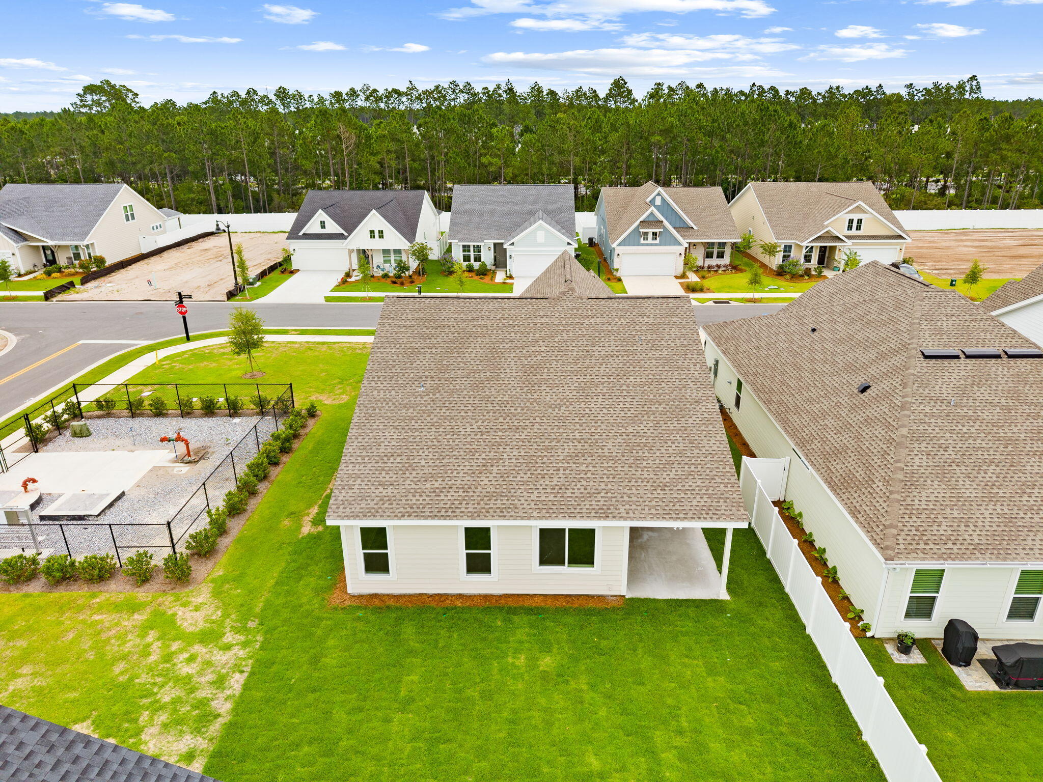 Salt grass at ward creek - Residential