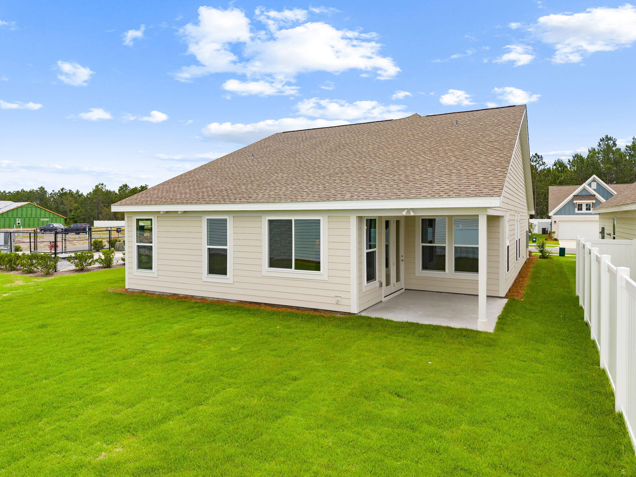 Salt grass at ward creek - Residential
