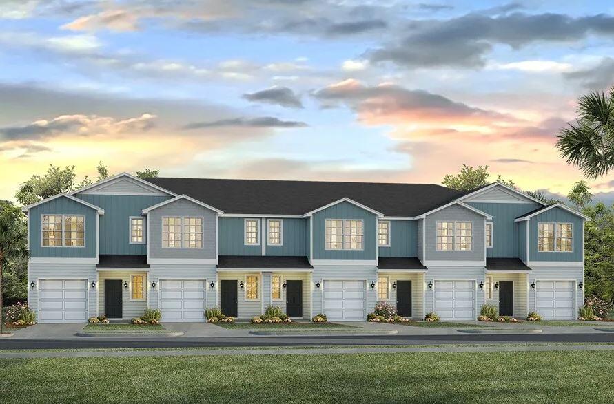 Welcome to Garden Villas in Crestview, FL! This Townhome community features a gorgeous community pool.  

The Palm Exterior Unit is a 2-story townhome that boasts 3 bedrooms, 2.5 baths, and single car garage with an open design that is perfect for entertaining. The kitchen is presented with quartz countertops, a large island bar, pantry and all stainless-steel appliances offering style and functionality. Bedroom 1 is located on the second floor as a private retreat with a spacious walk-in closet and a beautiful adjoining bath. Interior features also include EVP flooring with frieze carpet in the bedrooms. Our Home is Connected package also offers a Smart Home 'Connect' system with several convenient devices you are sure to enjoy. ALL LISTING pictures, colors, features, and size may vary. Square footages are approximate.