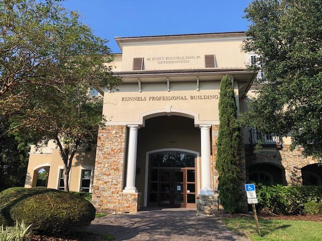 High End Office space located on the 2nd Floor of the Runnels Professional Building located at Kelly Plantation. This 3-story building is occupied with many other professions giving wonderful synergy to those around. The building's tenants include Orthodontists, Financial
Advisors, Attorneys, Title Company, Developer, Accountant & Insurance company. Ste. A on the 2nd Floor is 2200 SF total. This space
includes a really nice reception area with built-in desk just off the elevator foyer. There are 6 offices, 1 large conference room with access to the covered rear patio, kitchen / break area as well as tremendous built-in cabinetry in several offices. There are common area restrooms
shared with the adjacent tenant in Ste. 200B.  The gross monthly rent includes Base rent, triple net fees, water, sewer, trash & electricity.