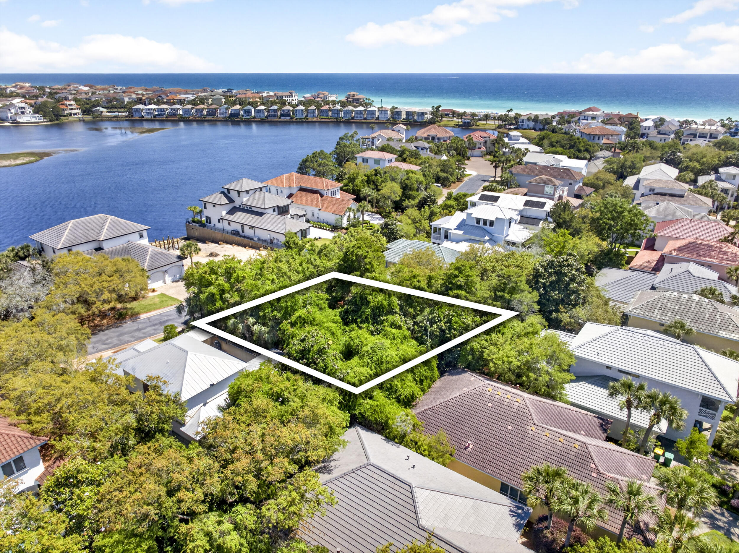 ATTENTION -- One of the very few remaining lots in Destiny West is NOW available for sale! Located on the Vista Bluff cul-de-sac, this quiet street sits along the lake and offers one of the highest elevations in the community with a possible lake and gulf view pending on the home that will be built. The location is hard to beat with just a short stroll to the beach and community amenities. Destiny West is a gated beach community offering tennis courts, a fitness center, resort-style pool, hot tub, and clubhouse. Plus, you're only steps from the sugar-white sands of the Emerald Coast. Hop on your golf cart and explore nearby dining and shopping just minutes away. Opportunities like this don't come around often.