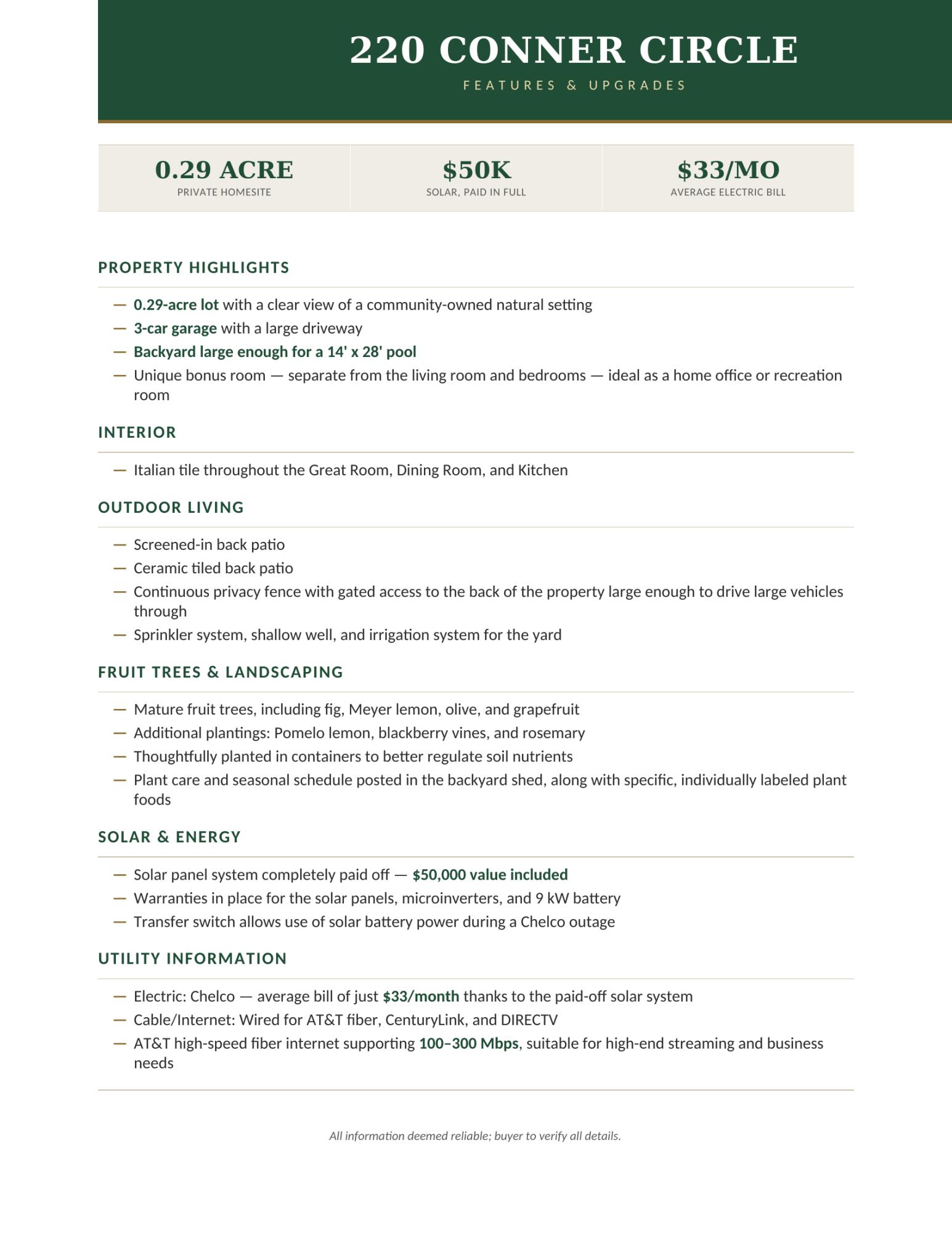 PEACH CREEK PH 5 - Residential