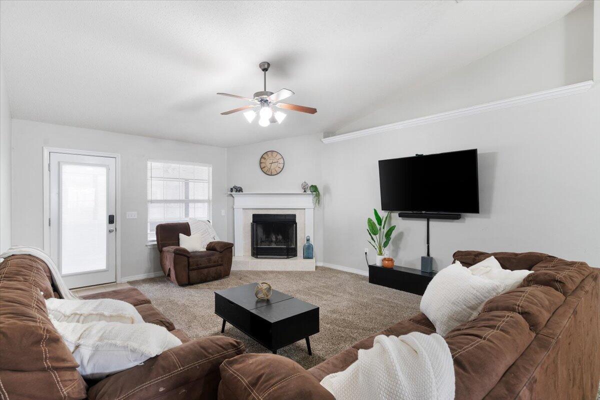 Welcome home--where comfort, flexibility, and a sense of ease come together from the moment you walk in. Tucked into a quiet neighborhood with no HOA, this thoughtfully designed 4-bedroom, 3-bathroom home offers the freedom to truly make it your own.

Step inside and you're immediately greeted by a welcoming front sitting room--perfect for morning coffee, a quiet reading corner, a home office, or a playful space that grows with your needs. Just beyond, a formal dining area sets the stage for meaningful gatherings, holiday meals, and everyday moments worth celebrating. The heart of the home is a spacious living room with soaring vaulted ceilings and a cozy fireplace, inviting you to relax, unwind, and connect with the people who matter most. Out back, the lifestyle only gets better. The low-maintenance yard gives you more time to enjoy and less time to manage, while the screened-in patio creates a comfortable space for everything from slow mornings to lively evenings--no bugs, no hassle. Need room for your passions or projects? The powered utility shed is ready to become whatever you imagine: a workshop, studio, home office, or even a future ADU.

And for added peace of mind, the roof will be replaced with a full-price offer--bringing extra value and confidence from day one.

With generous space, thoughtful design, and endless potential, this isn't just a house--it's a place to settle in, grow, and feel at home. Come see it for yourself and picture the life waiting for you here.