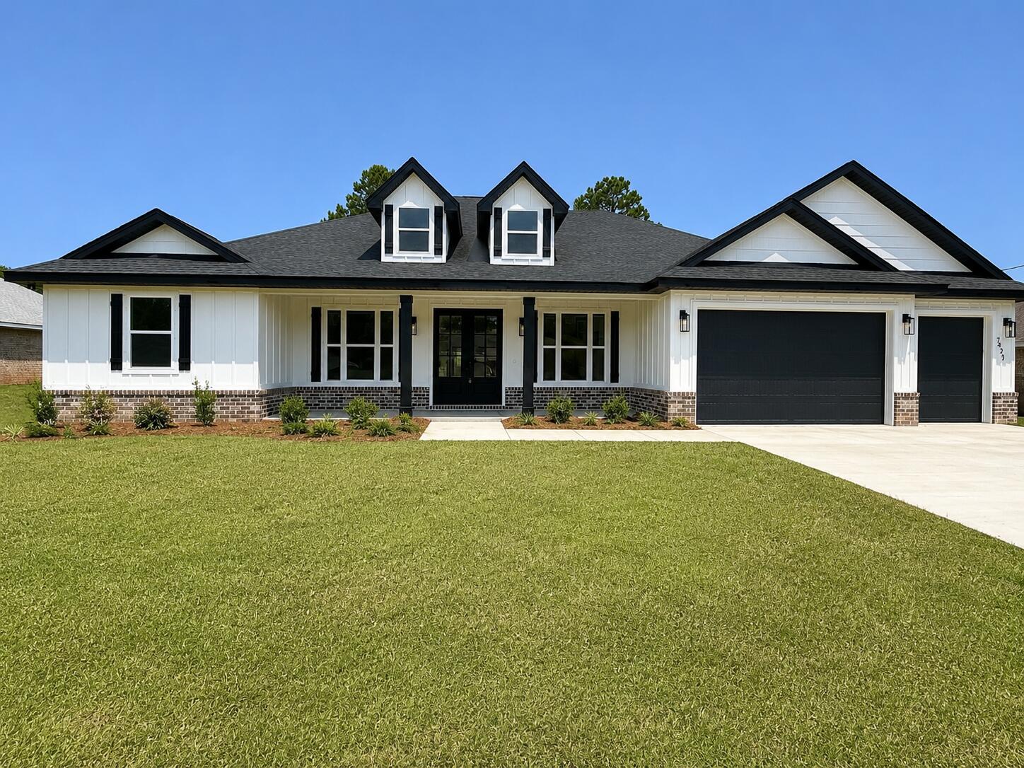 Welcome to summer--and welcome to one of the area's newest custom-built luxury homes, now complete and move-in ready. Thoughtfully designed from the ground up, this never-before-lived-in residence showcases exceptional craftsmanship, sophisticated finishes, and a floor plan that blends everyday comfort with elegant entertaining.

Situated on a spacious half-acre homesite, this stunning home features an oversized three-car garage, soaring ceilings, abundant natural light, and a thoughtfully designed layout that lives as beautifully as it looks. Every detail has been carefully selected, from the custom wood shelving throughout to the spa-inspired primary suite featuring an oversized walk-in shower with floor-to-ceiling tile, a luxurious soaking tub, and designer finishes that create a true retreat.

Ideally located just minutes from the sugar-white beaches of the Emerald Coast, top-rated schools, shopping, dining, and everyday conveniences, you'll also enjoy one of the area's best values in community amenities. For just $595 annually, residents have access to three swimming pools, tennis courts, pickleball courts, a fitness center, sauna, steam room, boat launch, fishing opportunities, and so much more--an exceptional lifestyle at an incredible value. This home has successfully completed all county inspections, received its Certificate of Occupancy, and has all utilities connected. Professionally cleaned and ready for immediate occupancy, you can move in and begin enjoying your new home without delay.

Additional professional photography and video showcasing the completed home will be available soon, weather permitting. The current online images are of a recently completed smaller floor plan. This is the debut of the Brevard floor plan--a brand-new design that has never before been offered for sale. Its impressive scale, custom details, and thoughtful layout are best appreciated in person.

Private showings are available by appointment only. Come experience the quality, craftsmanship, and luxury that set this custom home apart.