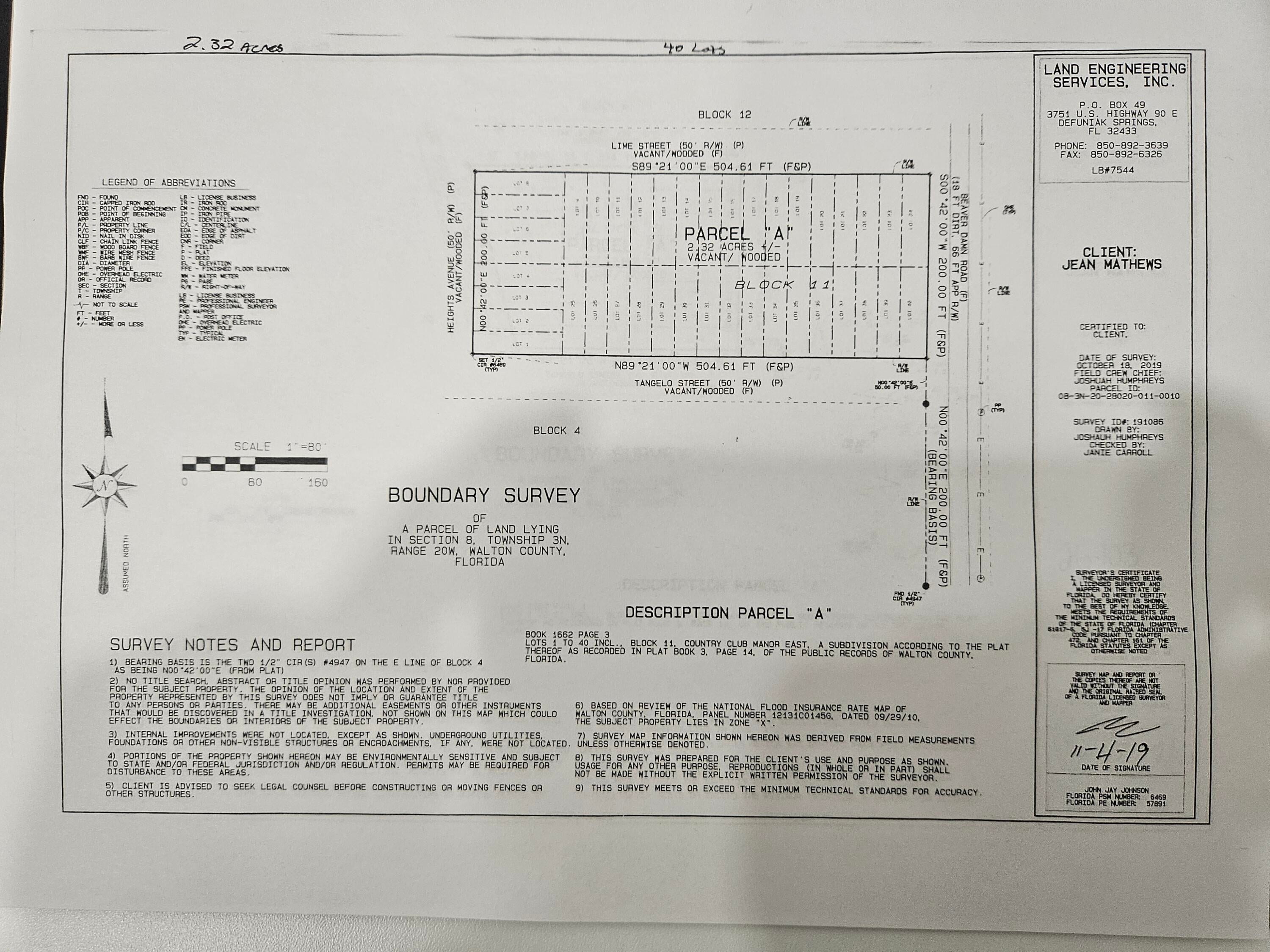 COUNTRY CLUB MANOR EAST - Land