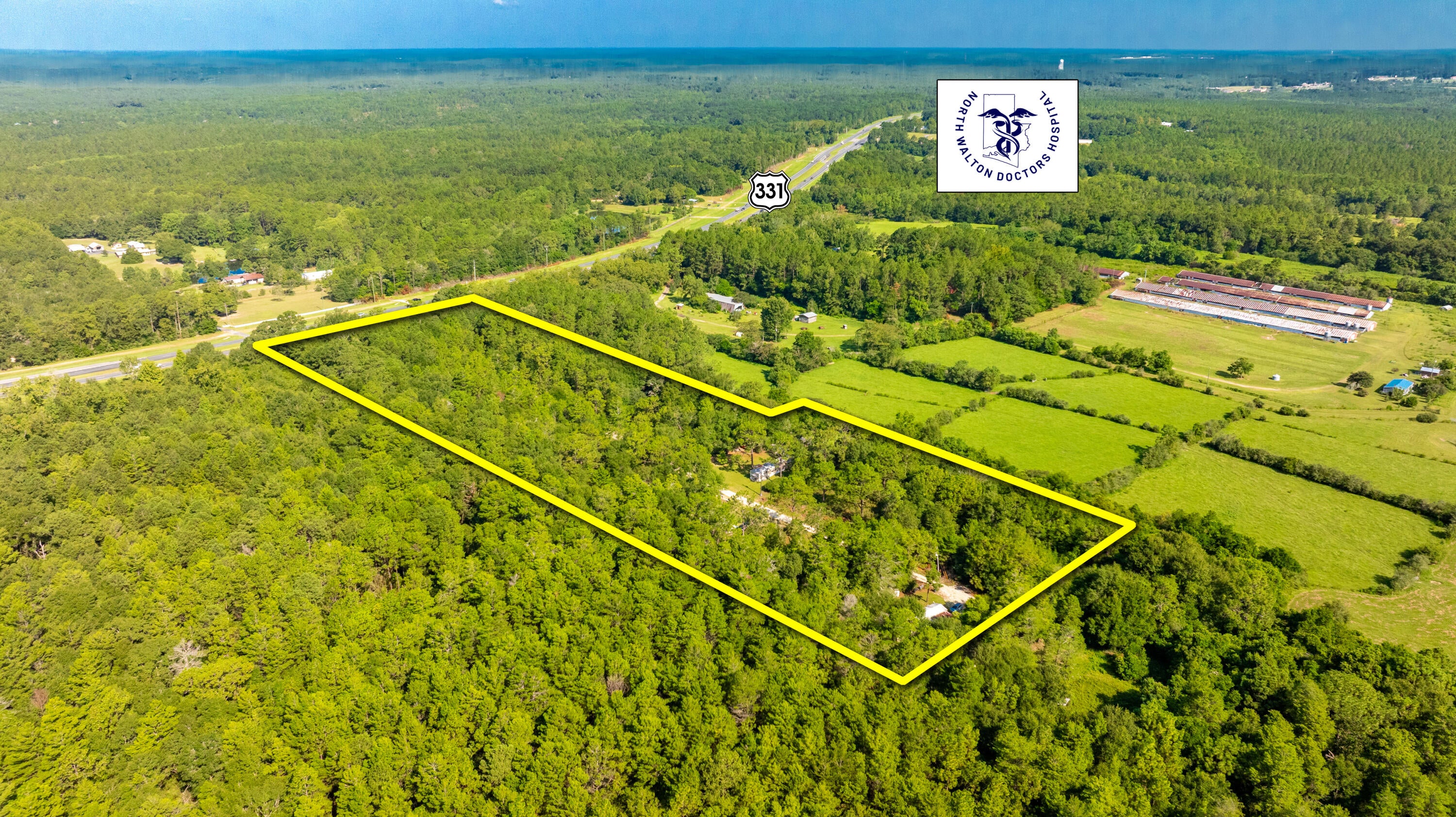 Mobile Home Park on Highway 331 in Defuniak Springs just South of the hospital.  The +/-9.68 acreage currently contains four mobile homes but may have potential to expand to a total of seven (buyer must verify).  Please inquire for further details.
