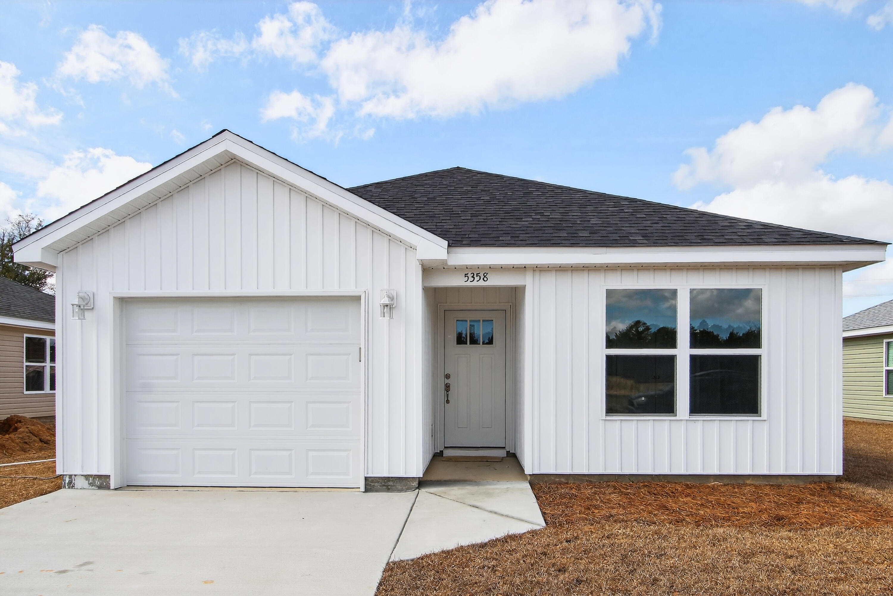 Seller is offering $3,000 in buyer incentives plus preferred lender credit! Buyers still have the opportunity to pick colors.  Holley Grove Subdivision where modern comfort meets suburban charm. This beautifully designed home features 2 bedrooms and 2 bathrooms and offers a perfect blend of style, functionality, and everyday comfort. From the moment you step inside, you'll appreciate the sleek luxury vinyl plank flooring that flows seamlessly throughout the entire home, creating a cohesive and low-maintenance living space. The heart of the home is the stunning kitchen, showcasing elegant quartz countertops, stainless steel appliances, and a spacious island complete with an under-mount sink ideal for both meal prep and casual gatherings. The open floor plan enhances the sense of space and creates an inviting atmosphere perfect for entertaining or enjoying relaxed day-to-day living. Abundant natural light fills the home, highlighting the thoughtful design and modern finishes throughout. Holley Grove residents enjoy the added benefit of fiber internet throughout the neighborhood, providing fast and reliable connectivity for work, streaming, or gaming. With no HOA, you'll also enjoy the freedom to truly make this home your own. Don't miss your chance to own this stunning property and experience the best of modern living in the heart of Holley Grove.