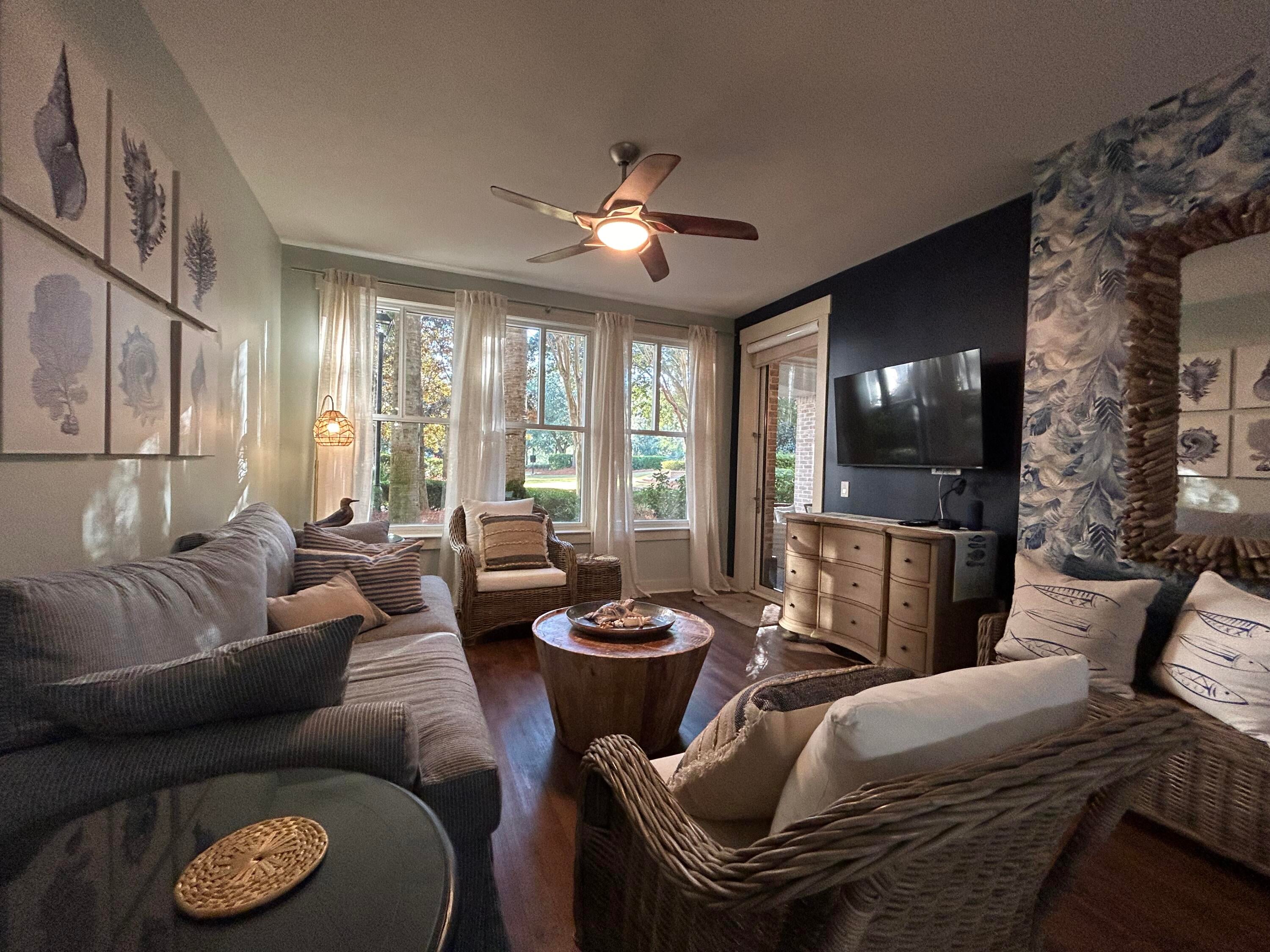 Experience effortless coastal living in this beautifully appointed 1 bedroom, 1 bath condo, nestled on the first floor of the Bahia building within the popular Grand Sandestin community. La Mer' is just steps from Baytowne Wharf, this turnkey retreat blends relaxed island style with the finest resort amenities.
La Mer features a fully-equipped kitchen, featuring granite countertops, all appliances, and ample cabinetry -- ideal for entertaining family and friends during your coastal getaways. Relax on the private patio overlooking the pool, perfect for sipping your morning coffee or unwinding at sunset.
As a resident of The Grand Sandestin, you'll enjoy privileged access to an array of world class amenities, including. Championship golf courses. Several tennis courts. A pristine private beach. A full service marina. Boutique shopping and diverse dining. Vibrant nightlife and family friendly entertainment. Prime Investment Opportunity
Whether you're seeking a second home or a high performing vacation rental, this turnkey property offers exceptional potential. Sandestin Golf and Beach Resort is a premier destination for travelers year round, ensuring strong rental demand and attractive returns. Live the Island Life -- Every Day. Embrace the laid back luxury of 30A living. This is more than a condo -- it's your personal slice of paradise in one of Florida's most sought after resort communities. Schedule your private tour today and start living the island