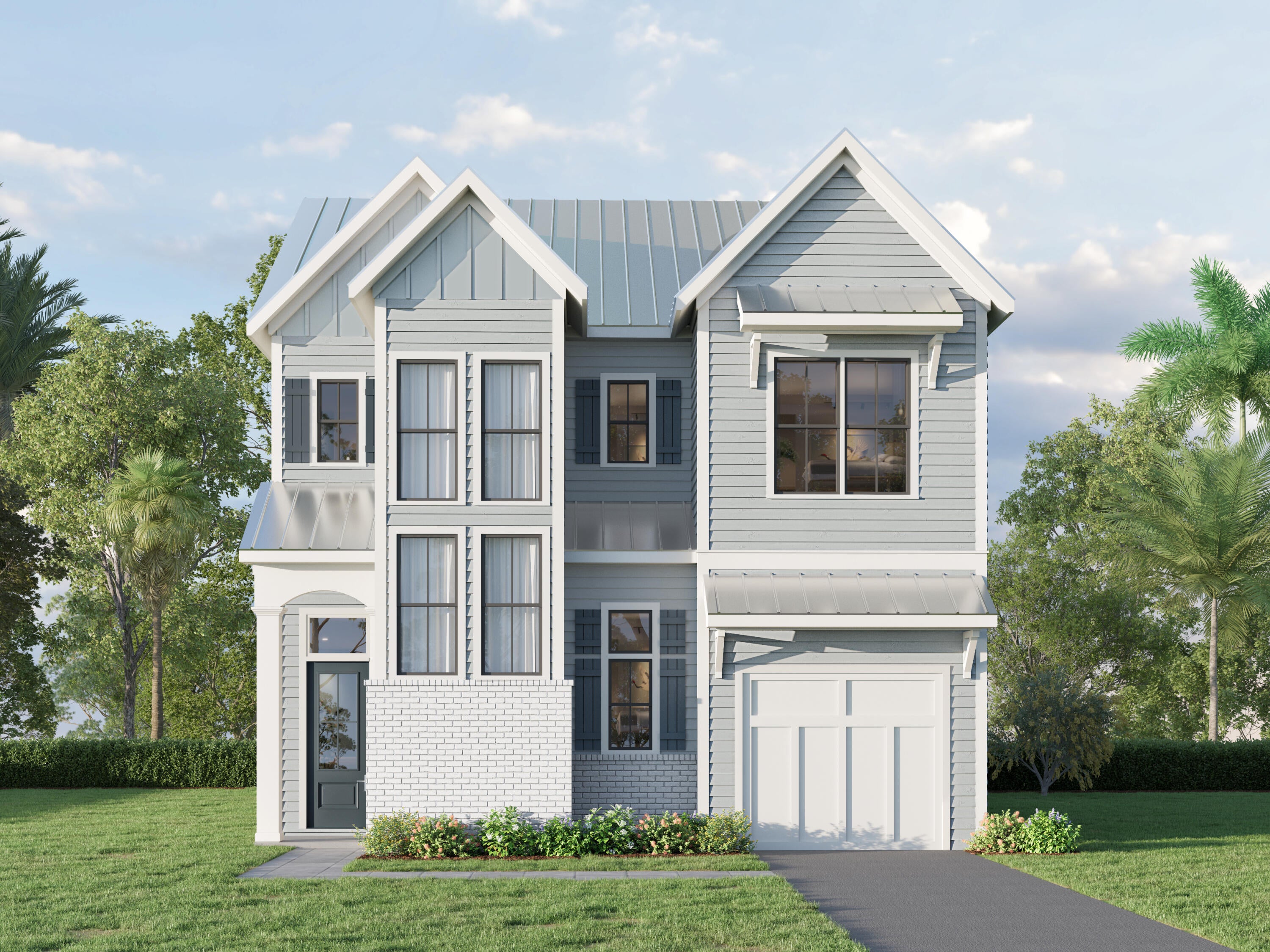 Opening Special - Free Private Heated Gunite pool with first home purchased (approximately 10 x 24) plus $50K Flex Cash.  Also, up to $10K in Closing Costs with Preferred Lender.   Incentives expire 09/30/26.  Location, Location, Location!  Walking distance to the beautiful Emerald Coast (Ed Walline Regional Beach Access) as well as all the eating and shopping at Gulf Place.  This beautiful 2 story FL cottage boasts 5 bedrooms and 4.5 baths (3 Shower only, 1 tub/shower, 1 half bath).  Two sets of Bunk Beds line the upstairs hallway.  The main level will have 12 ft ceilings/second floor 10 ft.  Living area has stunning cedar beams accenting the ceiling.  Kitchen boasts Stainless Steel GE appliances with Cashew perimeter cabinets and sage island.  Both with beautiful quartz counter tops.   Pantry/Laundry room has built in cabinets and sink.   Large open concept living in the main areas with LVP throughout the home.  The main level Owner's Suite has a spacious walk-in closet, Zero Entry - Luxury Oversized Spa Shower and double vanities.  Owner's Suite has a handsome wood accent ceiling. Second Owner's suite on the second level.  All bathrooms have Tiled baths to the ceiling.  Estimated completion is Nov/Dec 2026.