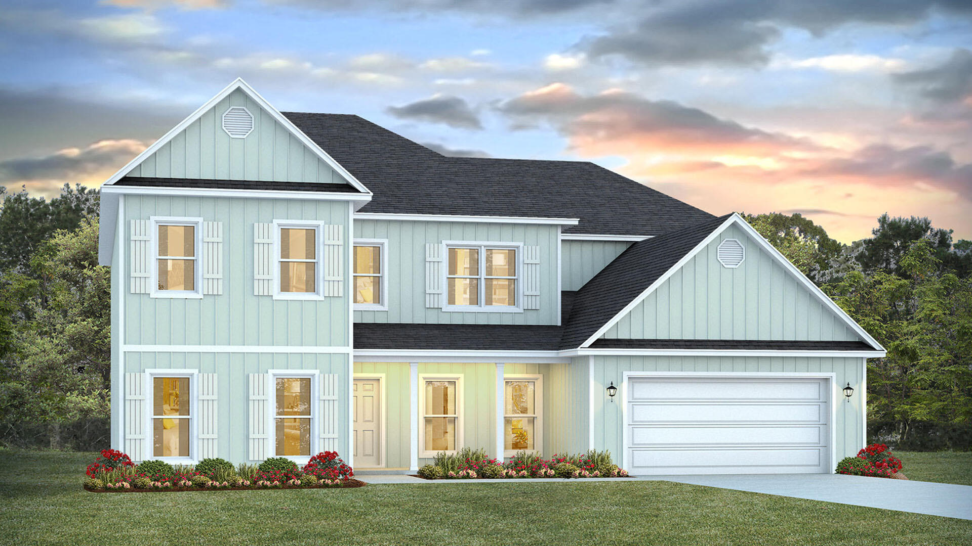 Welcome to Lot 11 Bay Circle Drive in Santa Rosa Beach, Florida. This pre-construction homesite offers the opportunity to secure new construction prior to groundbreaking. This property will be developed with the floorplan and built to current design standards and specifications. Buyers may have the ability to personalize select finishes depending on the stage of construction. Estimated completion timelines and build details available upon request.

Discover the Elliott floor plan, a spacious two-story home designed for modern living, flexible entertaining, and everyday comfort. This beautifully appointed 5-bedroom, 4-bathroom home offers a thoughtful layout with the primary bedroom conveniently located on the main level, creating a private retreat with easy access to the heart of the home.

Expansive windows fill the living spaces with natural light, enhancing the open, airy feel throughout the home. At the front of the home, just off the entry, an additional flex room provides the perfect space for a home office, formal dining room, study, or sitting area. The kitchen and bathrooms showcase elevated finishes, including quartz countertops, tile backsplash, matte black plumbing hardware, and durable EVP flooring throughout, for a cohesive look.

Upstairs, four guest bedrooms provide comfortable accommodations for family or visitors, while a dedicated media room offers an ideal space for movie nights, gaming, or relaxing. The second-level landing overlooks the living room.