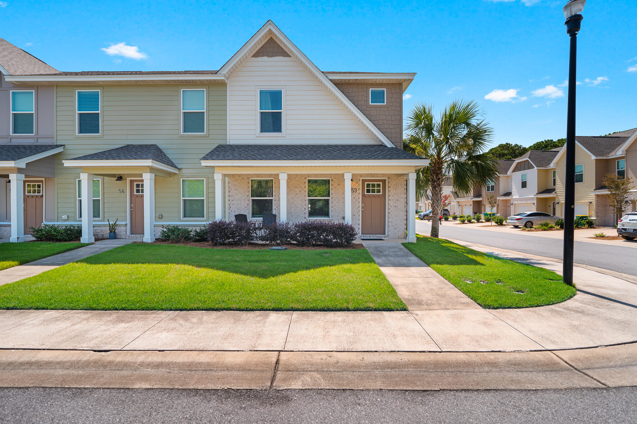 Sought-After Corner Unit in the Heart of Destin - Just Minutes from the Beach! Experience effortless coastal living in this beautifully appointed 3-bedroom, 2.5-bath townhome located within the highly desirable Tuscan Village community. Ideally positioned as a coveted corner unit, this residence offers enhanced privacy, abundant natural light, and a low-maintenance lifestyle just moments from Destin's world-famous beaches. Designed with both comfort and functionality in mind, the open-concept floor plan seamlessly connects the kitchen, dining, and living areas, creating an inviting space for everyday living and entertaining. The well-appointed kitchen features a spacious center island that serves as the heart of the home, offering ample prep space, seating, and gathering opportunities.

Just inside the garage entry, a thoughtfully designed drop zone provides the perfect space for shoes, bags, and everyday essentials, helping keep the home organized and clutter-free.

Step outside to your own private outdoor retreat, where mature landscaping surrounds the patio and creates a peaceful setting for morning coffee, evening cocktails, or simply unwinding with a good book.

The location is truly exceptional. Enjoy easy access to Destin's sugar-white beaches, premier shopping, dining, entertainment, and local attractions. Whether you're heading out for a day on the water or enjoying the convenience of nearby amenities, everything you need is just minutes away.

If you've been searching for a newer home that combines style, convenience, and an unbeatable Destin location, this exceptional property deserves a place at the top of your list. Opportunities like this don't come along often.