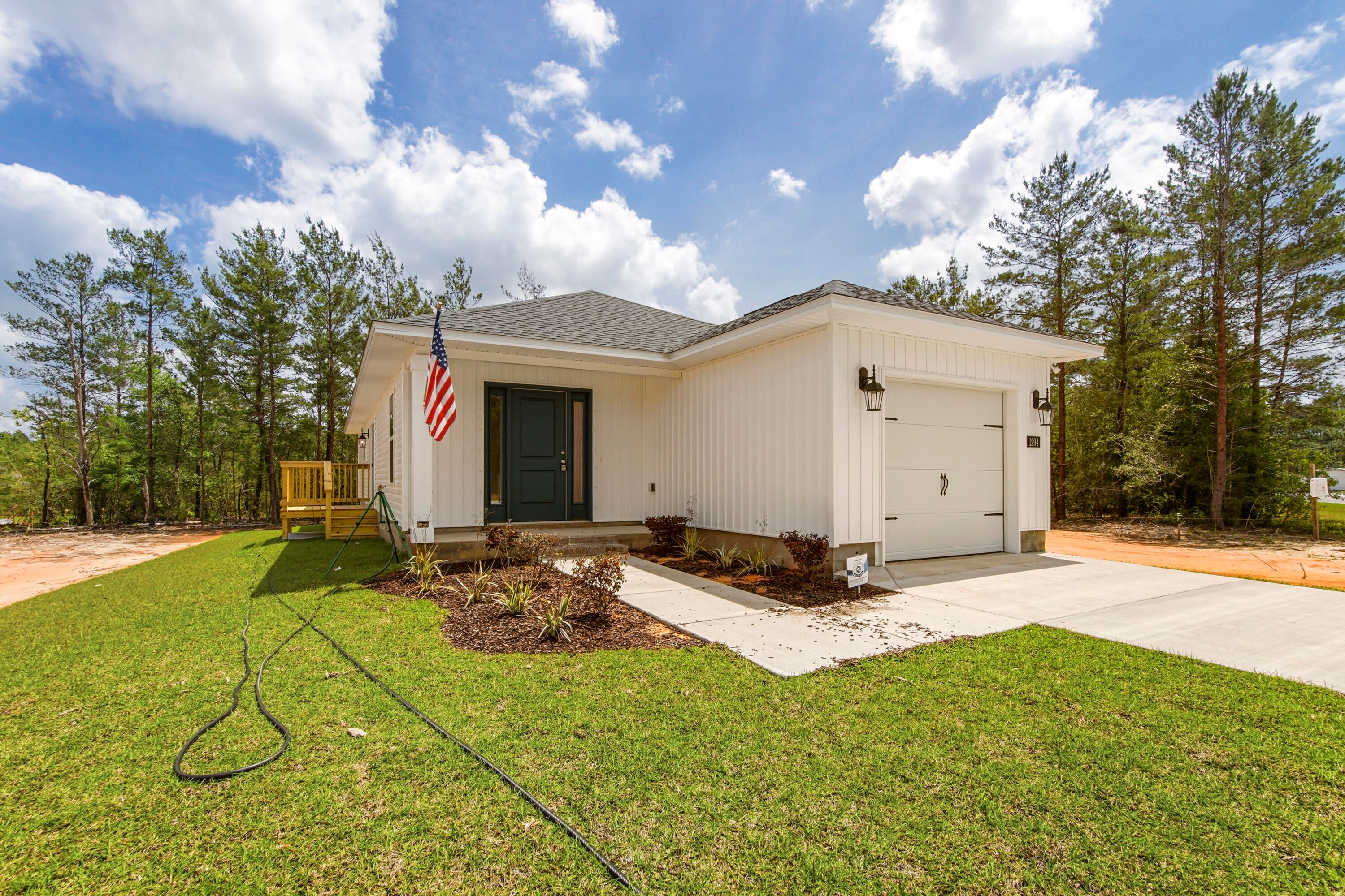 Fresh, simple, and easy to love. This newly built home with NO HOA by Flynn Built offers 3 beds and 2 baths and a single car garage with a light, open layout that feels comfortable and livable. Inside, you'll find durable LVP flooring, granite countertops throughout, stainless appliances and a bright, airy feel that makes the space live larger than expected. The exterior features low-maintenance vinyl siding, making upkeep easy, and a privacy fence. Also included is a one-year builder warranty for added peace of mind. Plus, with a full-price offer, buyers receive $8500 toward closing costs, making this a super option for first-time buyers, those downsizing, or anyone looking for a clean, move-in ready start.