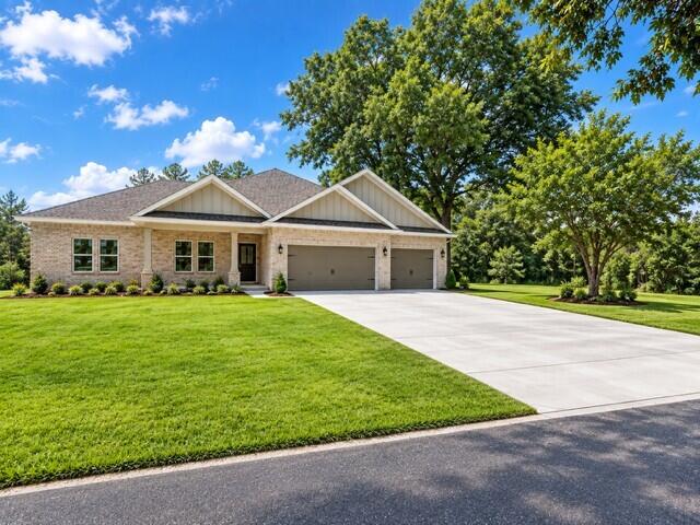 NO MORTGAGE PAYMENT UNTIL 2027- PLUS 2% ($11,480) CREDIT TOWARDS YOUR CLOSING COST if closed by the end of October.  USE THIS FREE MONEY TO BUY DOWN YOUR MORTAGE RATE.  Solid, Brand new construction- 4 bedroom, 3 full bath brick home sit on a corner lot is set for completion at the end of October 2026. The builder also includes a fence, blinds & fridge! This is not your average builder grade home, this home comes with a custom high-end feel. Some finishes include quartz countertops throughout, soft close cabinets, LVP flooring- no carpet, elegant, modern gold finishes, a gas package and so much more! The primary bedroom is spacious with a walk-in closet, tiled shower, and a soaking tub. Bedrooms 2 and 3 share a jack and jill bathroom while the 4th bedroom is en suite. The gourmet kitchen offers high end finishes to include a beautiful backsplash, tons of storage space and an appliance package featuring a gas range. The front porch is the perfect spot to enjoy a cup of coffee, while the back porch is the perfect spot to relax in the evening. Home is conveniently located in an established neighborhood just 3 miles to the emerald waters of Okaloosa Island.  Home is a short distance to Hurlburt Airforce base and Eglin Airforce base. The local grocery store is just down the street too. Home comes with a 1 yr. builder's warranty, 10 yr structural warranty and a 1 yr termite bond.