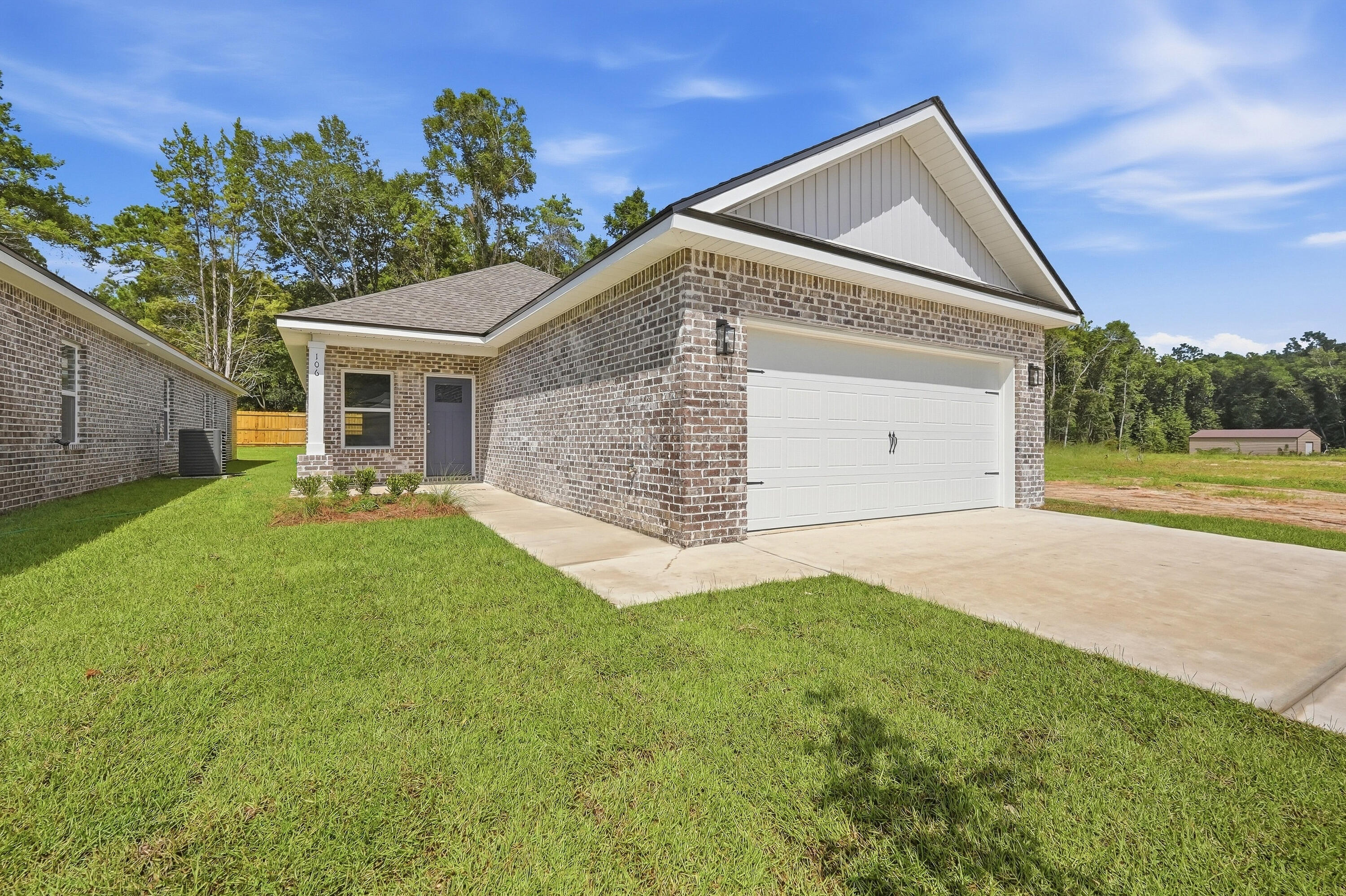 READY NOW - UP TO $20,000 TOWARDS BUYERS CLOSING COSTS - MUST CLOSE BY OCT. 30 (BUILDER'S PREFERRED LENDER) - ''Austin'' floor plan, for this new one street subdivision ''LONGVIEW ESTATES''.  All brick with cozy front porch, finished 2-car-garage and fully landscaped yard.  Open family gathering space, breakfast bar in kitchen + cozy dining nook, pantry space and quartz countertops.  Owner's suite has walk-in closet; bath has double vanities and linen storage.  Two additional bedrooms and full bath located off family room, BONUS:  MUD ROOM + LAUNDRY ROOM.