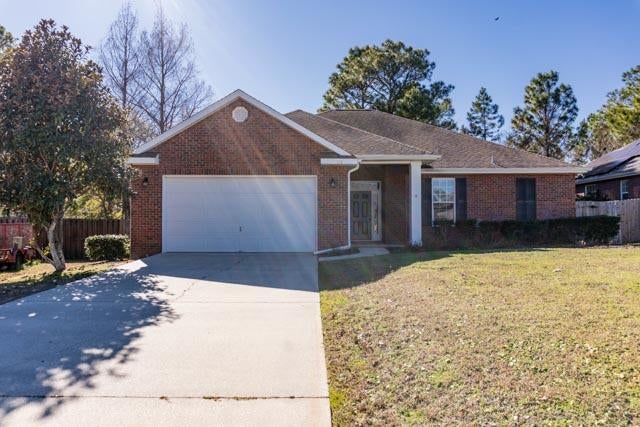 Available 9/17/2026.....South I-10 home in desirable Shadow Pines featuring 3/2.5 open concept floor plan.  Easy access to bases, beaches, & shopping. Covered front porch welcomes you into a nice foyer.  1/2 bath for the guests and tile floors. Spacious kitchen boasts a kitchen island with granite counters, maple cabinets, breakfast bar and dining area. Neutral colors throughout the home w/generous size bedrooms. Split floor plan with a Jack-n-Jill bat. The master bath features double vanity, garden tub, and separate shower. Walk in closets and upgrades throughout.  2 car garage, privacy fenced back yard w/covered patio for outdoor entertaining. No inside smoking or vaping. Pets may be allowed with a $400 non-refundable pet fee.  This is a must see for location.