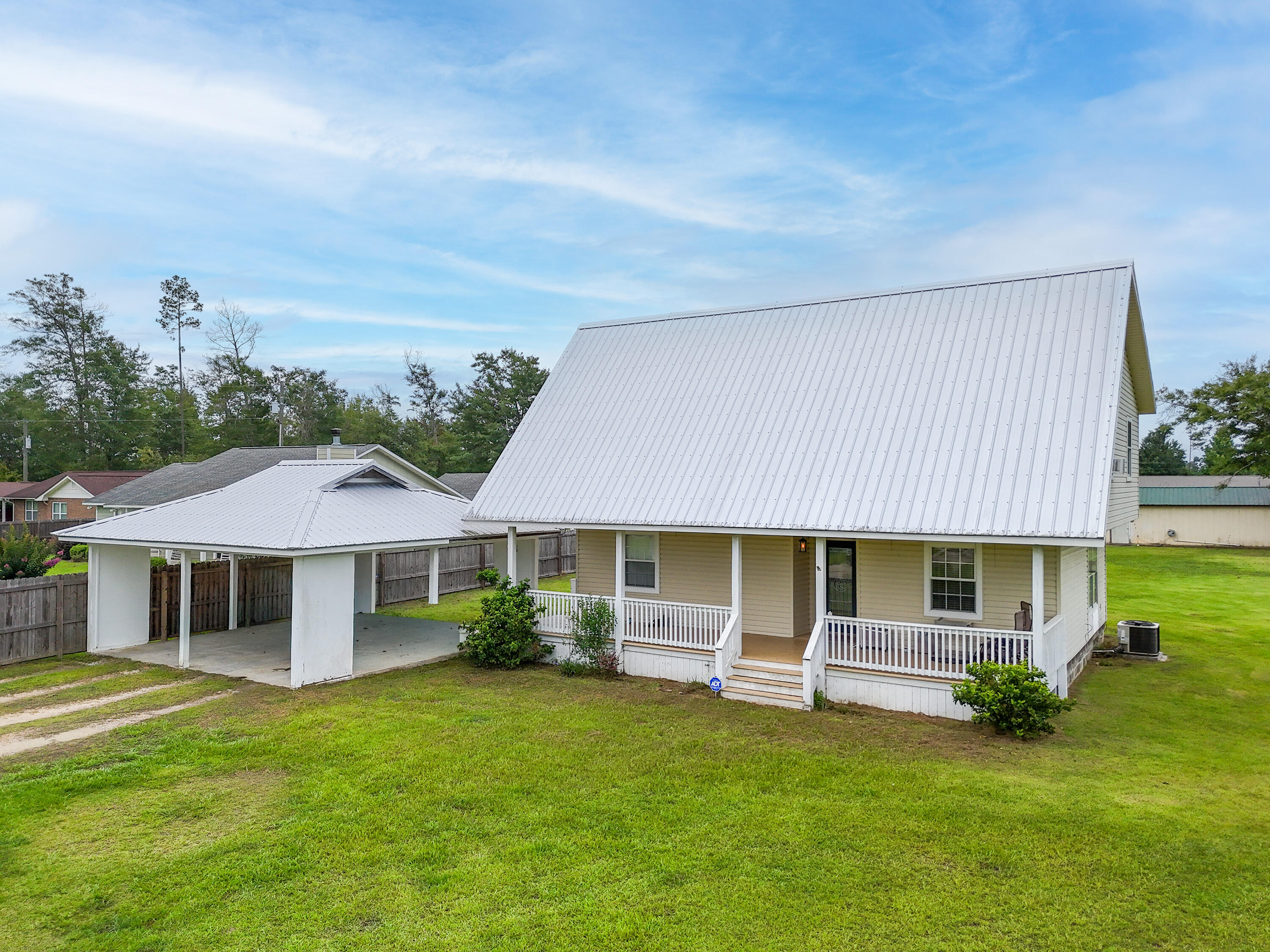 Country but still close to the needed everyday essentials! This perfectly positioned charming 3 bedroom, 2.5 bathroom, 2 story home is equipped with a newer roof installed in 2019, a new hot water & HVAC both installed in 2024, all new floor joist in 2020 & sits on over an acre. You can sit out on your covered front porch enjoying the country quiet living and still be only minutes to everything you need including restaurants, groceries and the hospital