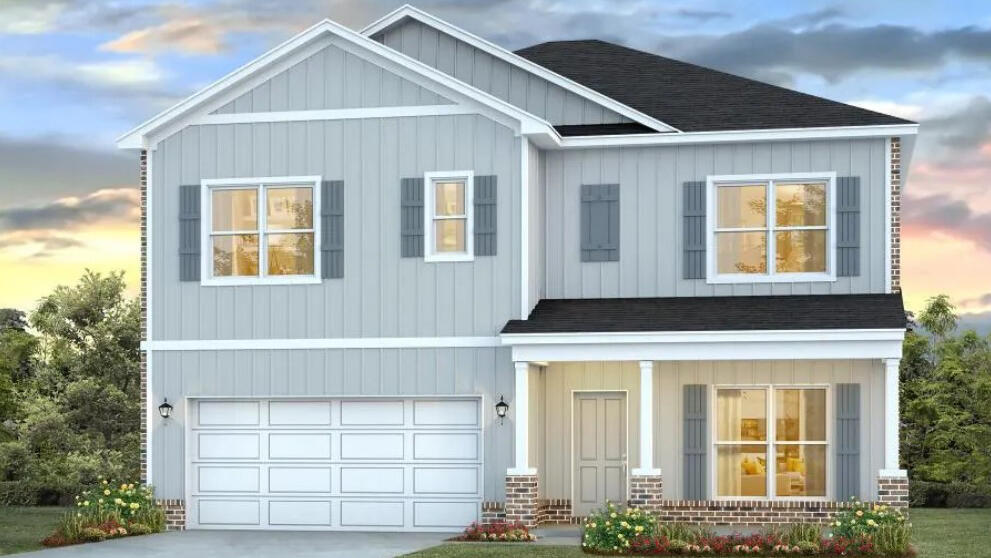 The stunning Carol floor plan is a well-designed 2 story model. Highly desirable open concept. The kitchen, living room & dining area flow together for relaxed living. Open kitchen features: all stainless-steel appliances, pantry, Quartz kitchen countertops, nice island, smooth-top range, built in microwave & quiet dishwasher.  Bedroom 1 on the second floor offers a spacious walk-in closet, & adjoining bath has a double vanity, large shower, garden tub, linen and water closet. All baths offer Quartz countertops. This home comes standard with a Smart Home Technology package. Beautiful wood look engineered vinyl plank flooring throughout with nice carpet in the bedrooms. Fabric hurricane window protection is included & there is a covered porch. Easy drive to the airport, military base, beaches at Ft. Walton, Destin area & just minutes to golfing. ALL LISTING pictures, colors, features, and size may vary. Square footages are approximate.