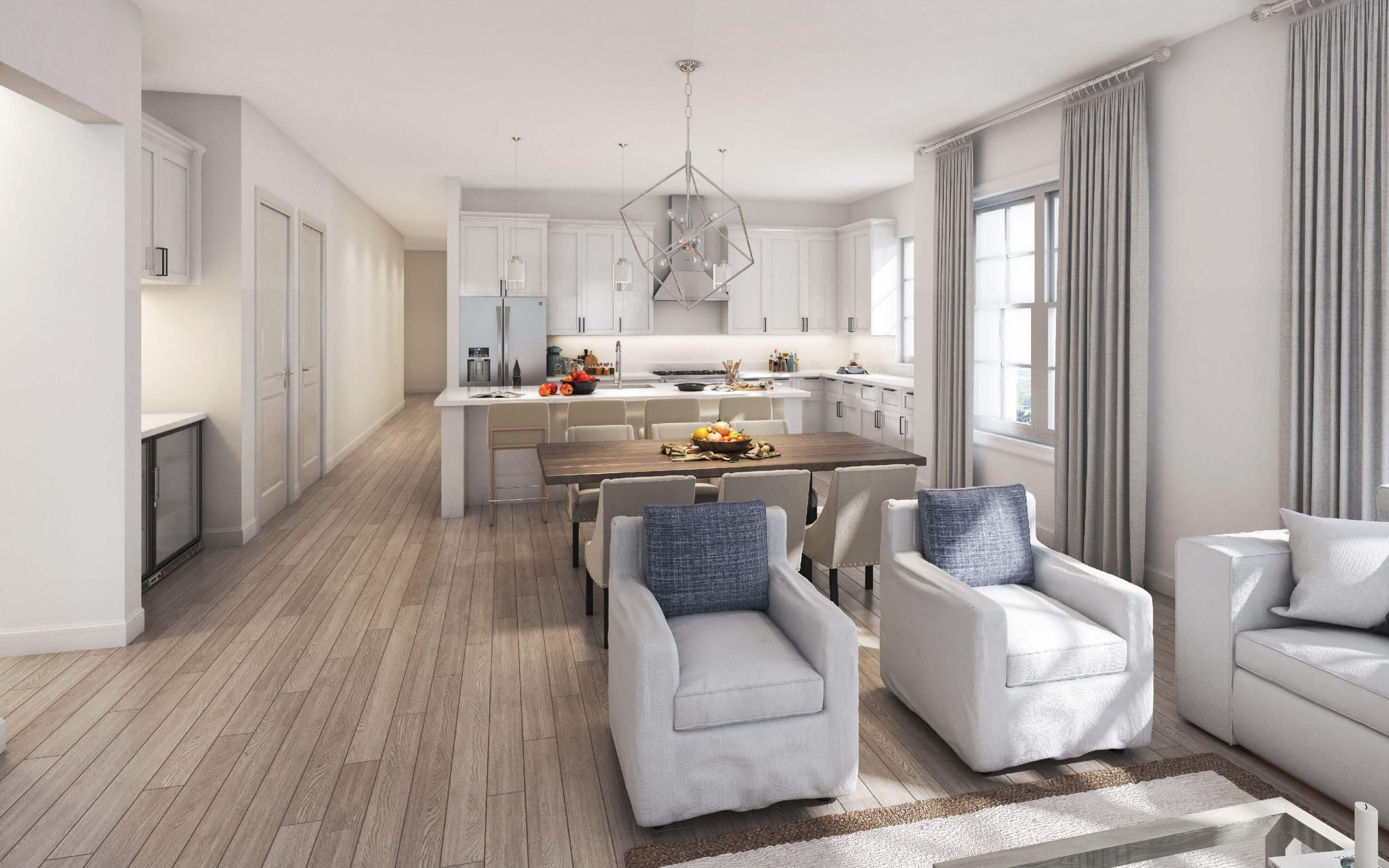 Don't miss the final opportunity to own the only remaining new 4 bedroom unit at The Grove at Seascape. Unparalleled amenities, design and interior finishes all within the guard gated Seascape community. Tucked away from the noise, this third floor end unit features gulf and bay views. Light filled rooms, quartz countertops, Bosch appliances featuring gas cooking and a grand island for entertaining. Each of the 4 bedrooms have a private bath and large closets. The primary bedroom features doors onto your private balcony, free standing tub and dual vanities. The community overlooks the Aquatic Garden amenities featuring lush landscaped grounds, multiple pools including a relaxing lazy river, zero entry pool with use by the Grove owners and guests. Developer offering a 12 month lease on a ground floor storage closet at closing. This plan is intended and provided for marketing purposes only, in order to reflect locations of buildings, features and occupants.  All information shown is subject to continued revision.  No representation is made that actual site conditions are accurately reflected.  All dimensions shown are approximations and will require field verification.