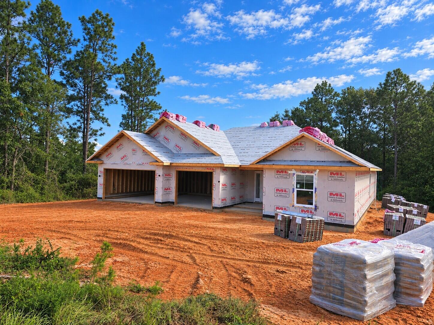 New Construction * Builder Incentive $20K Your Way & the choice of REFRIGERATOR or BLINDS (certain restrictions apply). * Split Bedroom Plan, 3-CAR GARAGE, *2x6 Exterior Wall Construction *10-Ft Ceilings in Main Areas * Laminate Wood Plank Flooring - Living Areas * Soft Close Cabinetry Throughout * Tile Floor & Granite Countertops in All Baths * Kitchen features Granite Countertops, Large Island & Stainless Steel Appliances * Main Bath:  Zero-Entry All-Tile Walk-in Shower w/2 shower heads, Separate Soaking Tub, Double Vanity & Large Walk-in Closet * Ceiling Fans in All Rooms * Covered Rear Lanai *Irrigation System *