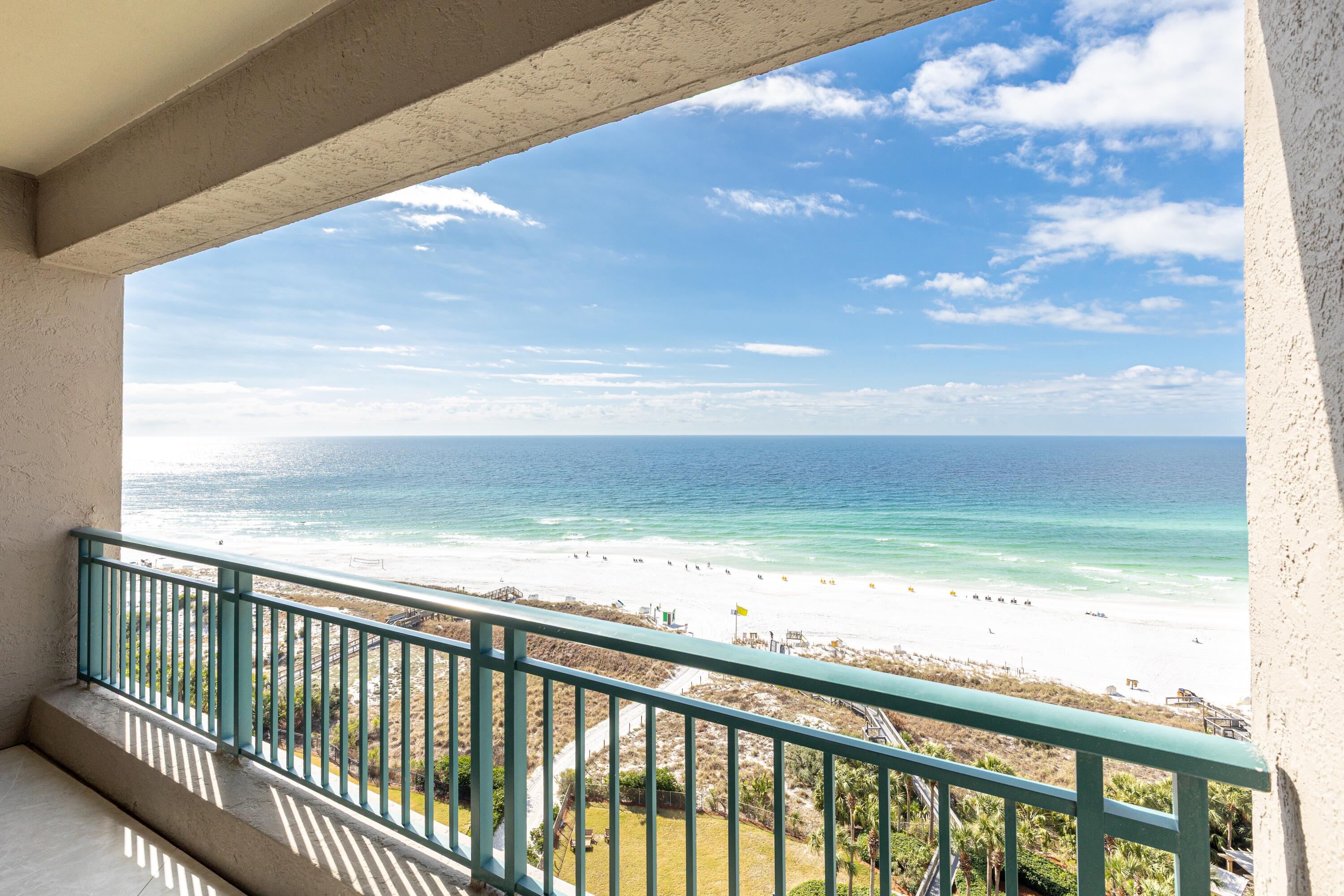 Thoughtfully reimagined with impeccable, top-tier finishes from floor to ceiling, this stunning 12th-floor residence in Southwinds III defines elevated coastal living. Nestled within a prestigious, non-rental building along Sandestin Golf and Beach Resort's private shoreline, owners enjoy exclusive beach access with reserved chairs-so your time on the sand begins when you choose, without early wake-ups or waiting in line. 

Fully renovated and spanning 2,656 square feet, this exceptional three-bedroom, three-bath residence pairs refined beachside elegance with modern comfort, showcasing views of both the Gulf of Mexico and Choctawhatchee Bay. Walls of windows bathe the interiors in natural light, framing breathtaking water views from nearly every vantage point. The open-concept living and kitchen area flows effortlessly--ideal for entertaining or simply unwinding against a backdrop of sweeping Gulf-front scenery. Each bedroom offers a private bath, ensuring comfort and privacy for both owners and guests. The primary suite is a true retreat, complete with its own balcony, spa-inspired bath, custom built-ins, and a spacious walk-in closet. Generously sized guest suites also capture impressive Gulf views.

Renovated down to the studs, the residence features custom cabinetry, quartz countertops, designer lighting, new fixtures and flooring, beautifully tiled showers, and luxurious soaking tubs. A suite of premium appliances-including Wolf, Cove, and Sub-Zero-complements the chef's kitchen, while elegant marble flooring adds a timeless, elevated finish throughout.

Southwinds III offers an array of exclusive owner amenities: a heated pool, private beach access, covered parking, and a peaceful atmosphere with no short-term rentals allowed creating a serene retreat within the gated Sandestin Golf and Beach Resort.

Don't miss this rare opportunity to own a show-stopping, move-in-ready Gulf-front home in one of Sandestin's most sought-after buildings.

As an introduction to the Sandestin lifestyle, we invite our new owners to explore amenities that make Sandestin special. The listing brokerage and seller(s) are presenting the buyer(s) of this property with (2) 90-minute rounds of Tennis court time, a golf foursome at one of our three championship courses, and a round of golf for up to four (4) players at the unrivaled Burnt Pine Golf Club.

Sandestin Golf and Beach Resort features more than seven miles of beaches and pristine bay front, four championship golf courses, 15 world-class tennis courts, a 226-slip marina, a fitness center, spa and celebrity chef dining. Shop, dine and play at the charming pedestrian village, The Village of Baytowne Wharf and more. Inside the gates of the resort, residents enjoy a balanced lifestyle of high-class living, spanning the 2,400 acres from the beach to the bay. Everything within the gates of the resort is accessible by golf cart or bicycle. The entire resort is interconnected by miles of pedestrian, bike and golf cart paths that weave through groves of live oaks, meandering past natural lagoons, fountains, man-made lakes, and meticulously landscaped fairways.